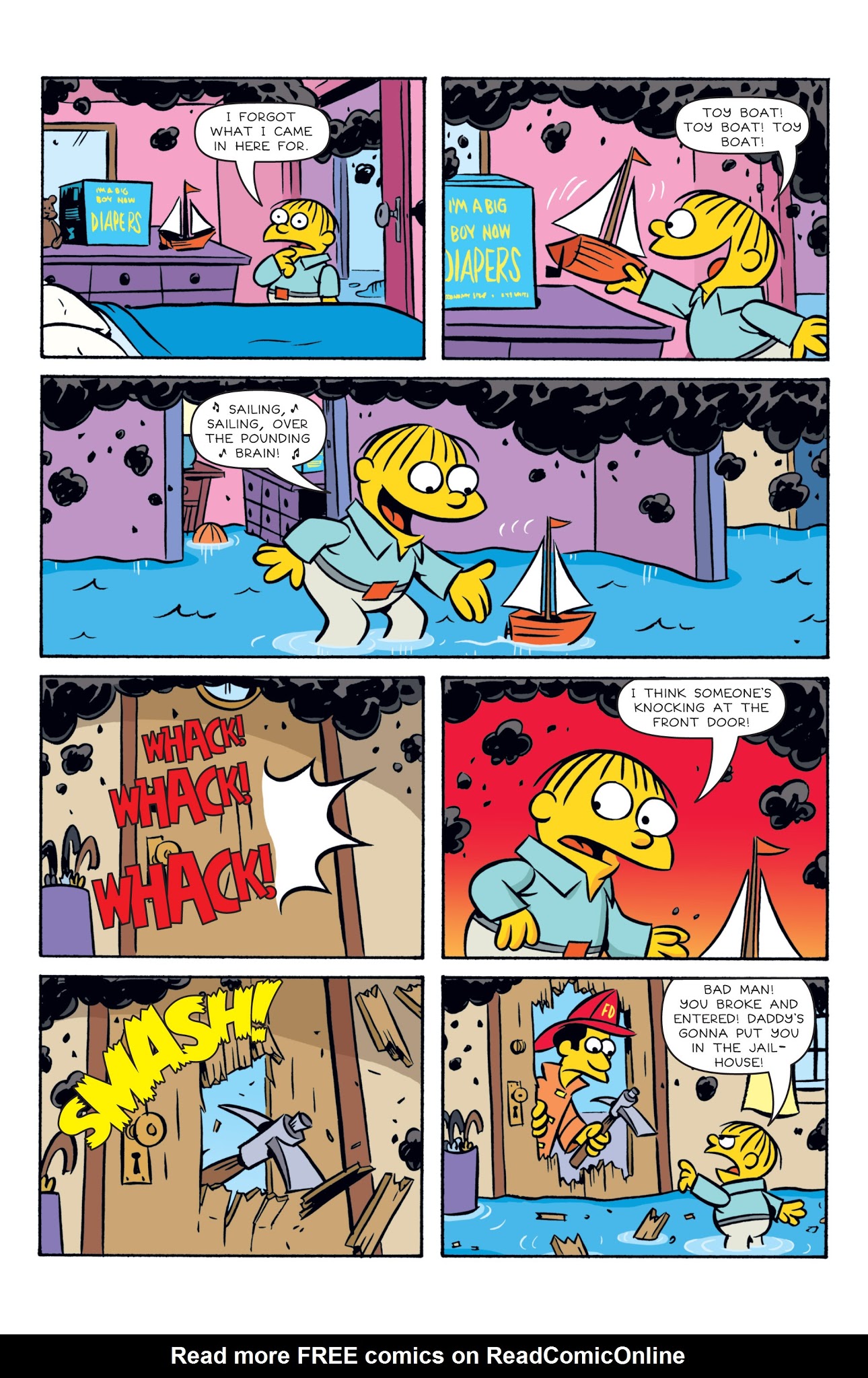 Read online Simpsons One-Shot Wonders: Ralph Wiggum Comics comic -  Issue # Full - 11