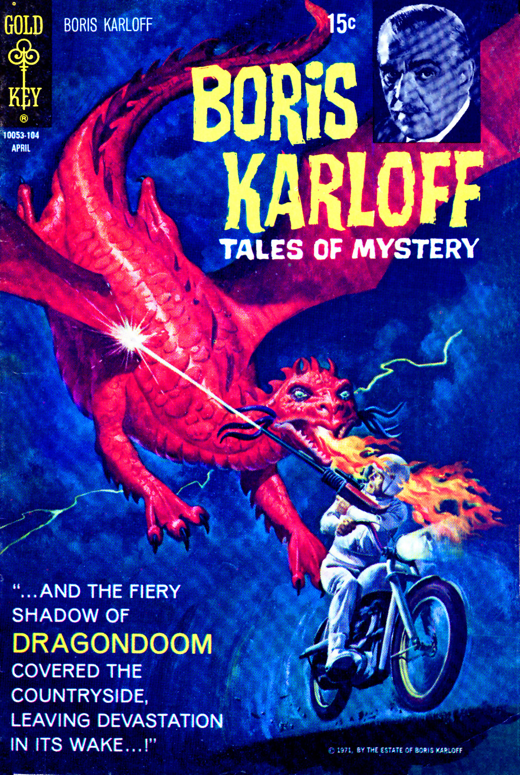 Read online Boris Karloff Tales of Mystery comic -  Issue #34 - 1