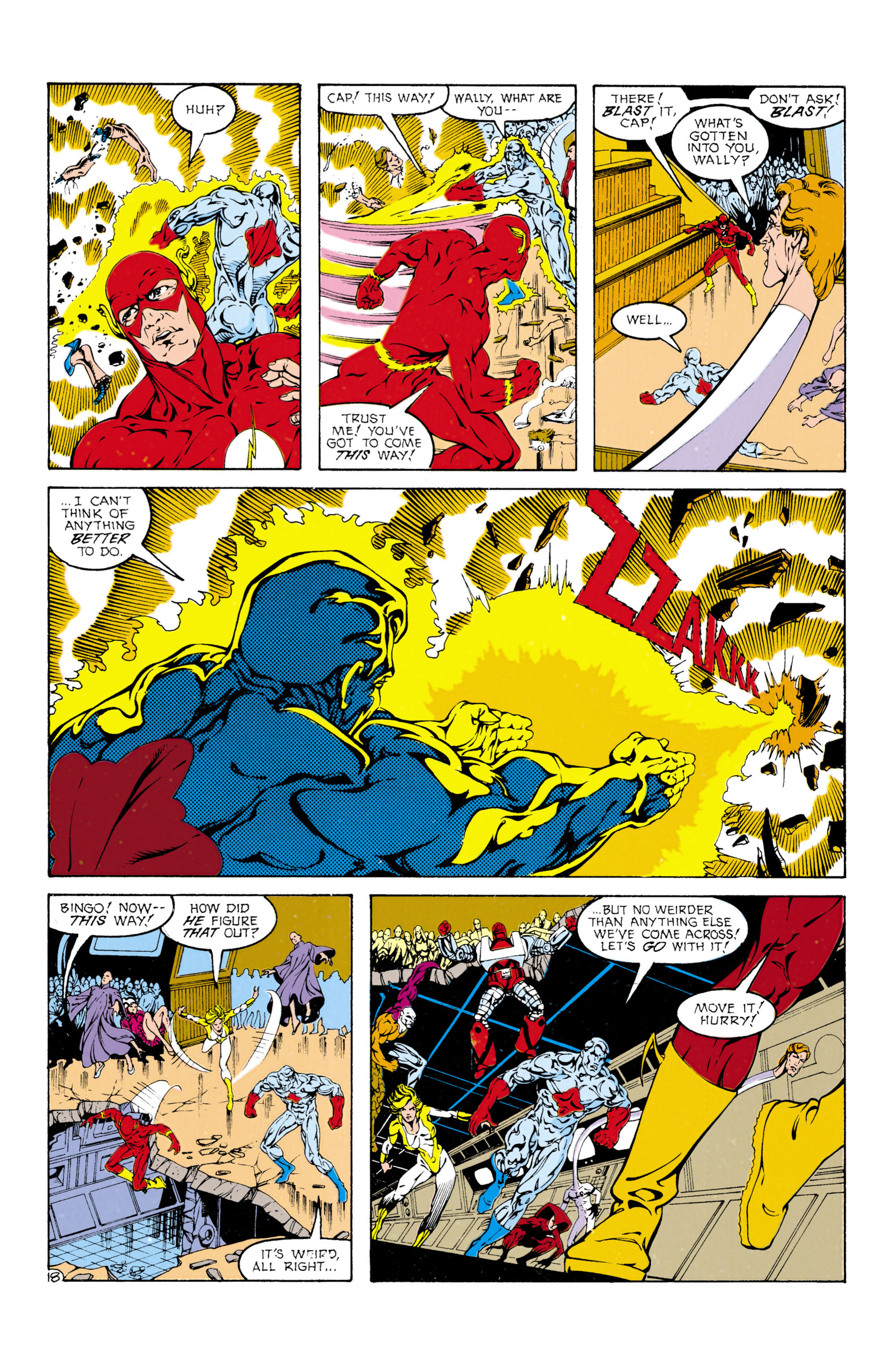 Read online Justice League Europe comic -  Issue #18 - 19