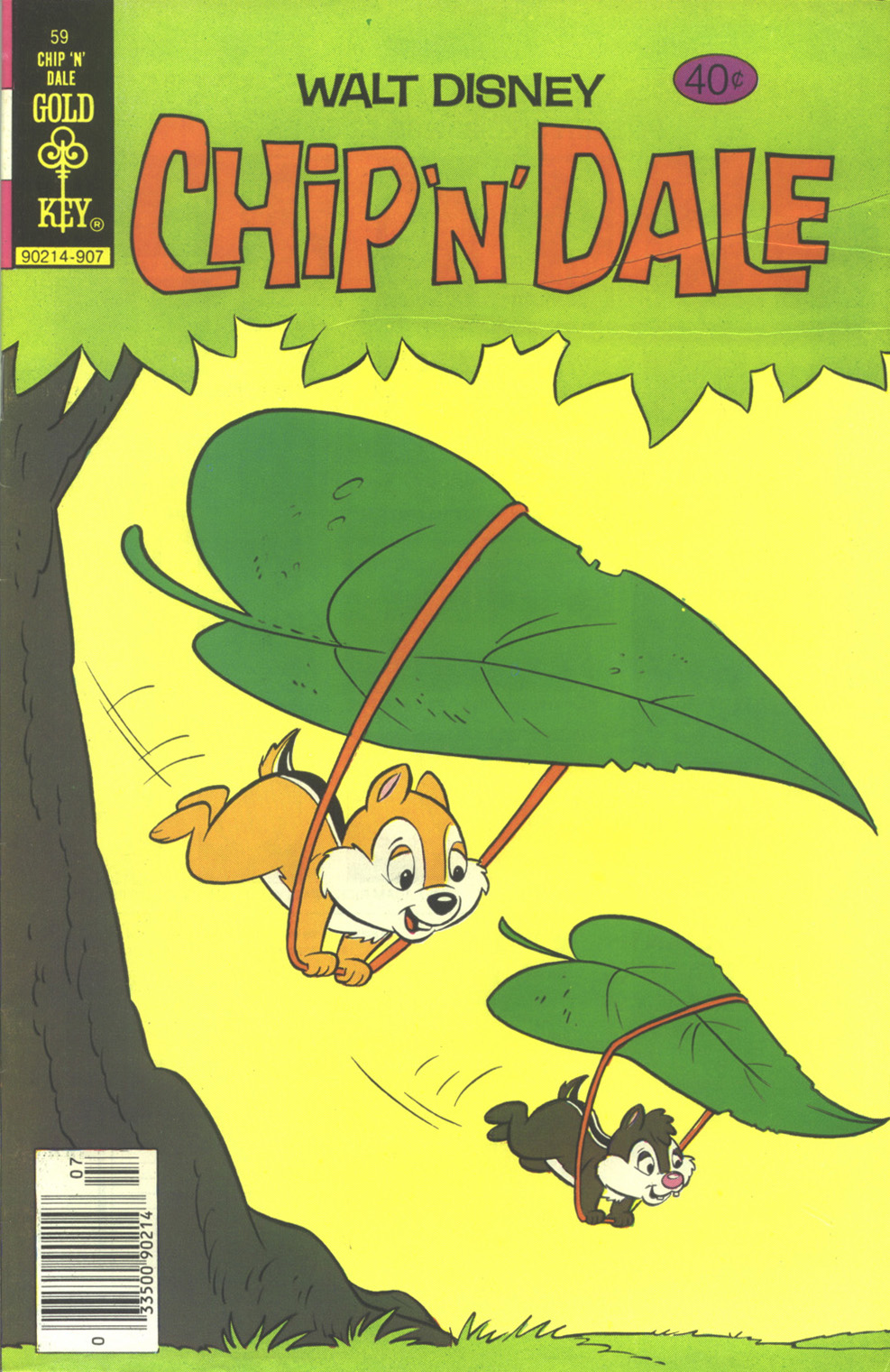Read online Walt Disney Chip 'n' Dale comic -  Issue #59 - 1
