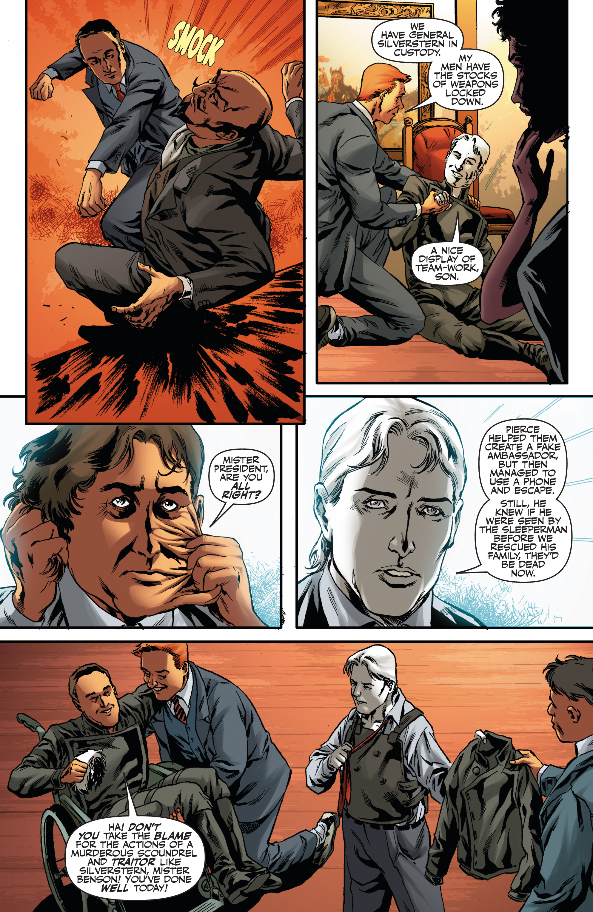 Read online Justice Inc.: The Avenger comic -  Issue #6 - 22