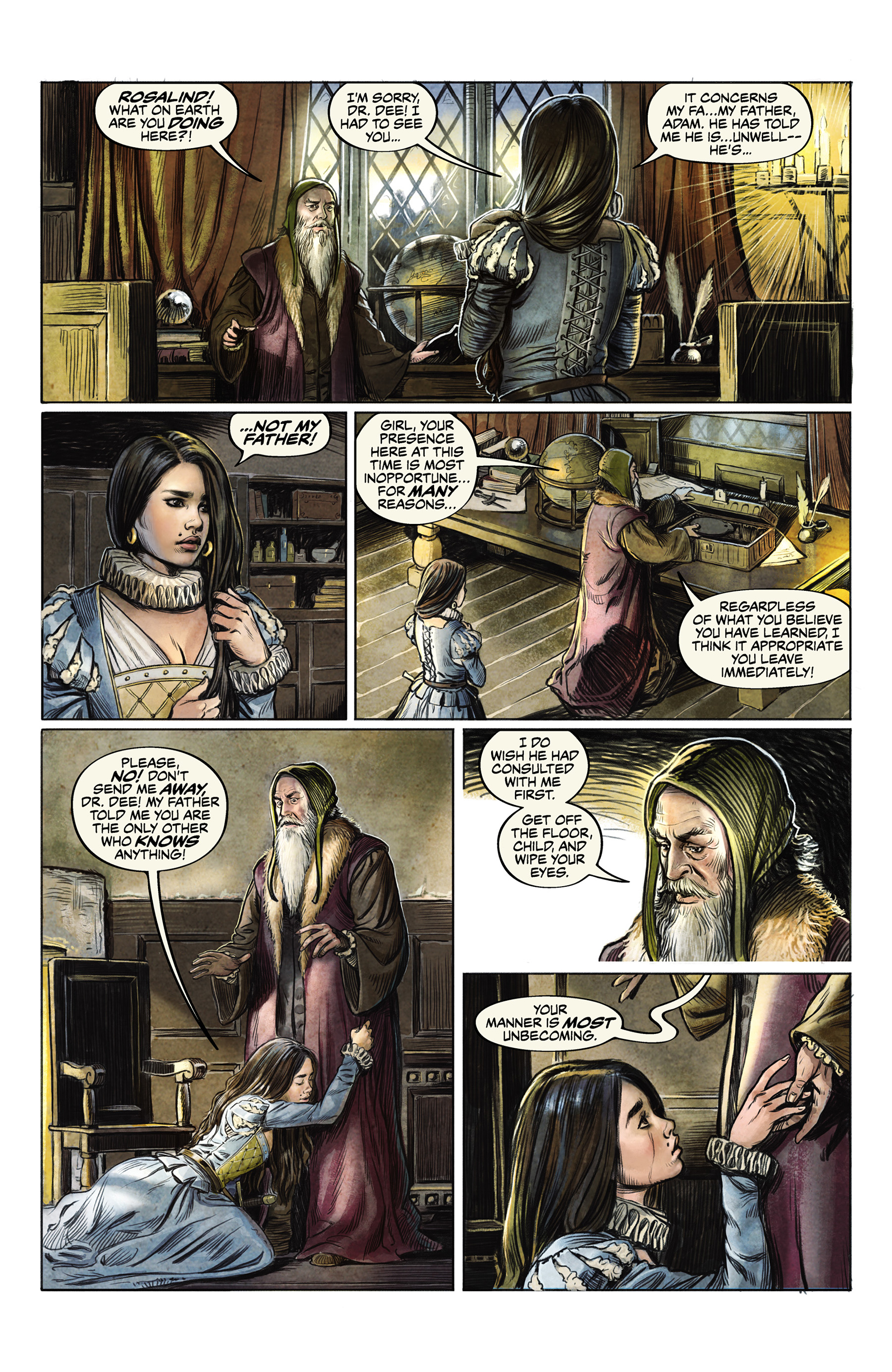 Read online The Shadow Glass comic -  Issue #1 - 28