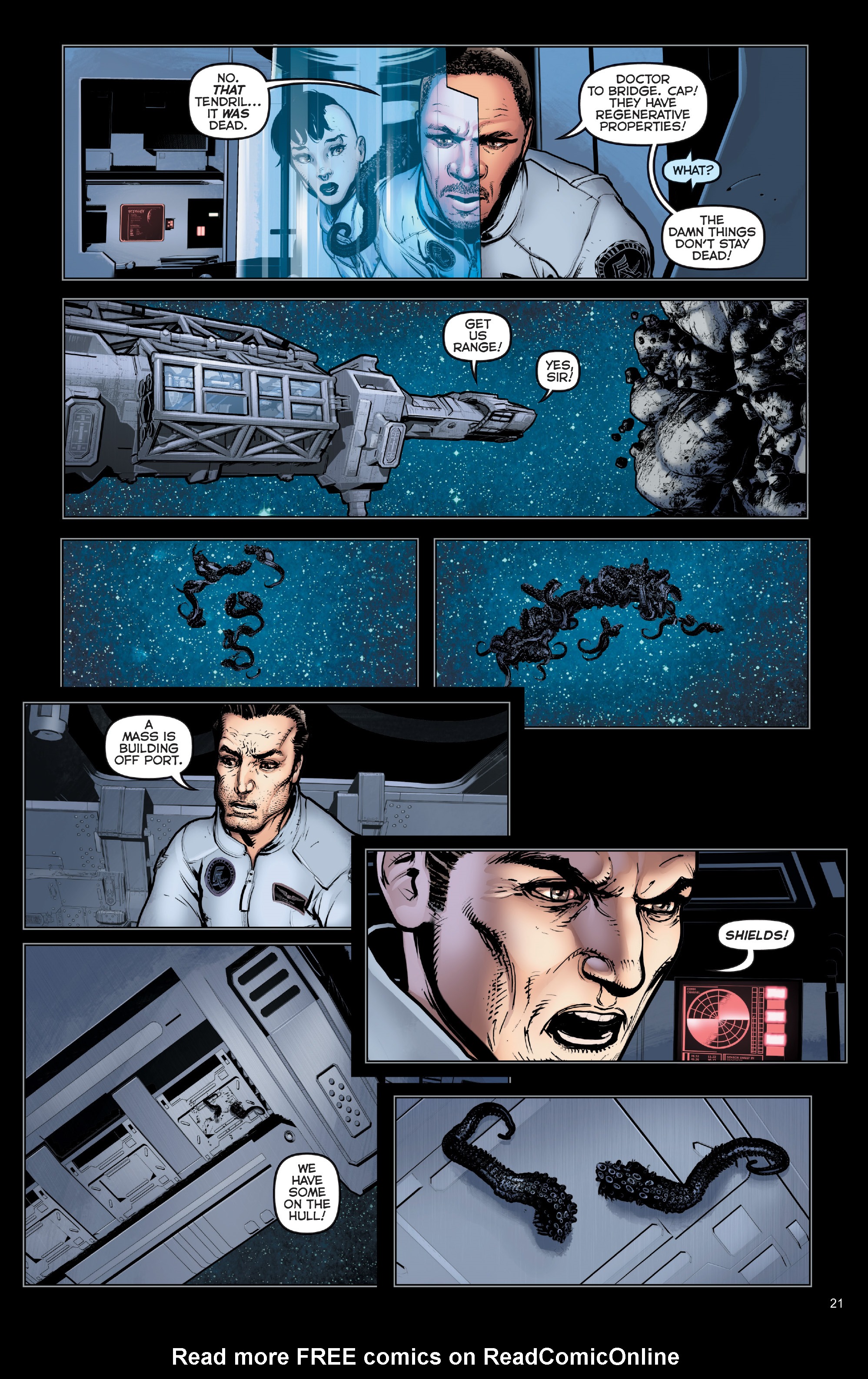 Read online Faster than Light comic -  Issue #3 - 23