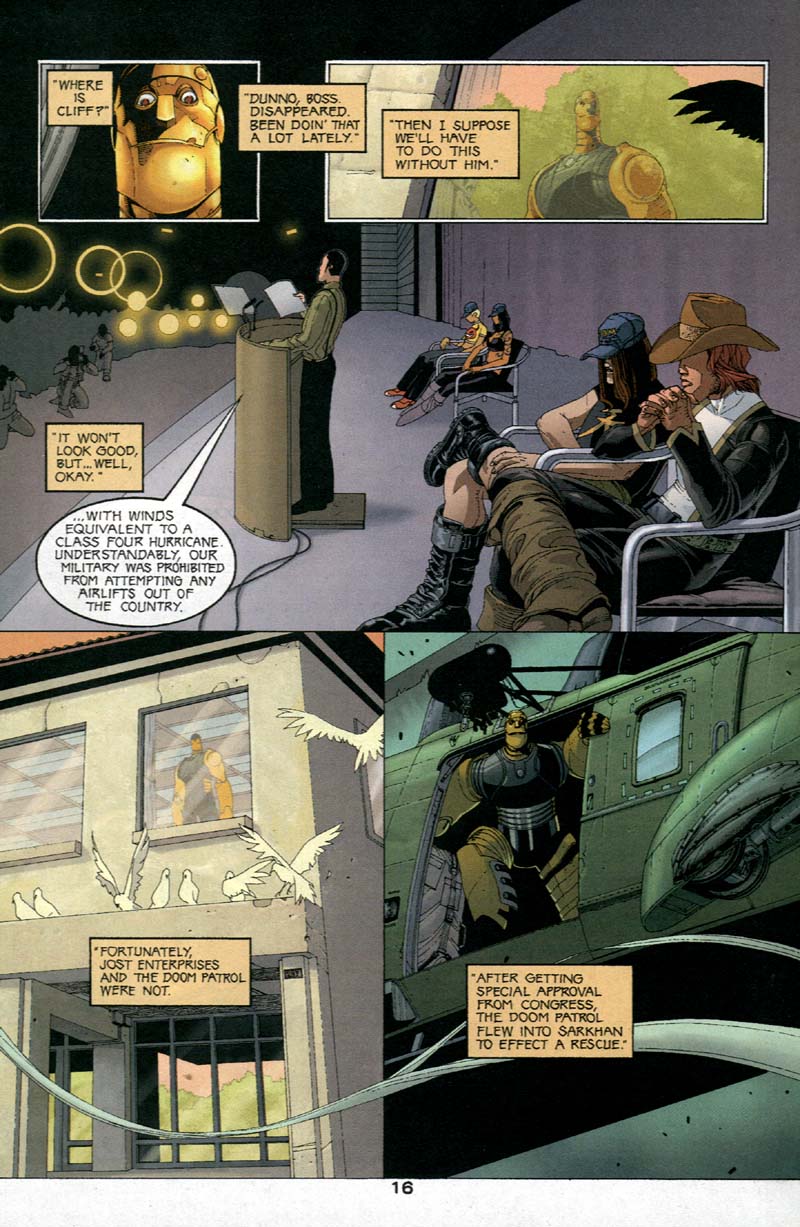 Read online Doom Patrol (2001) comic -  Issue #2 - 17