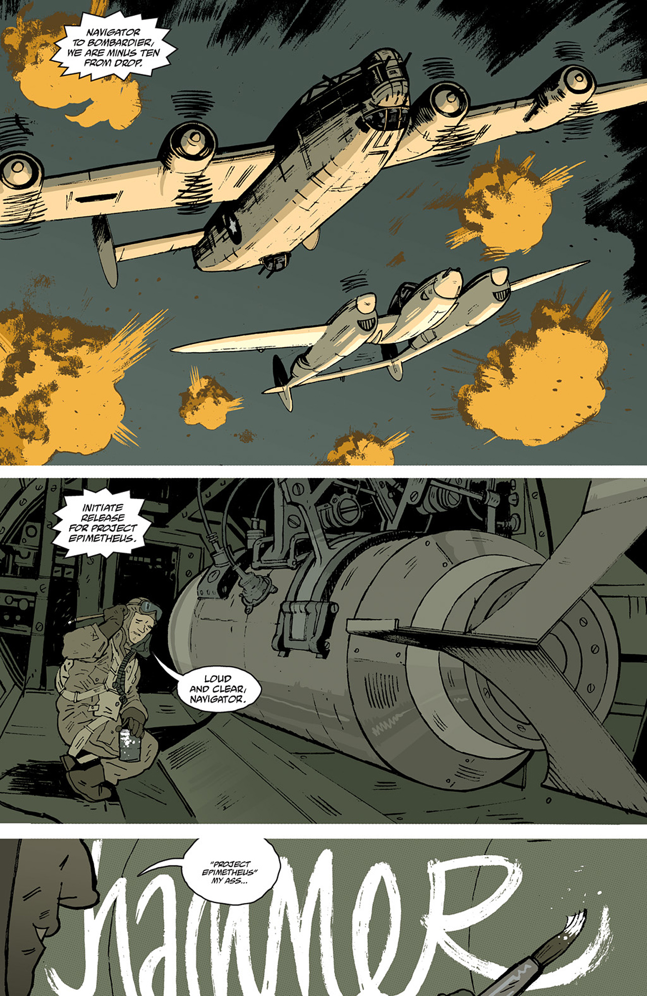 Read online Sledgehammer 44 comic -  Issue #1 - 4