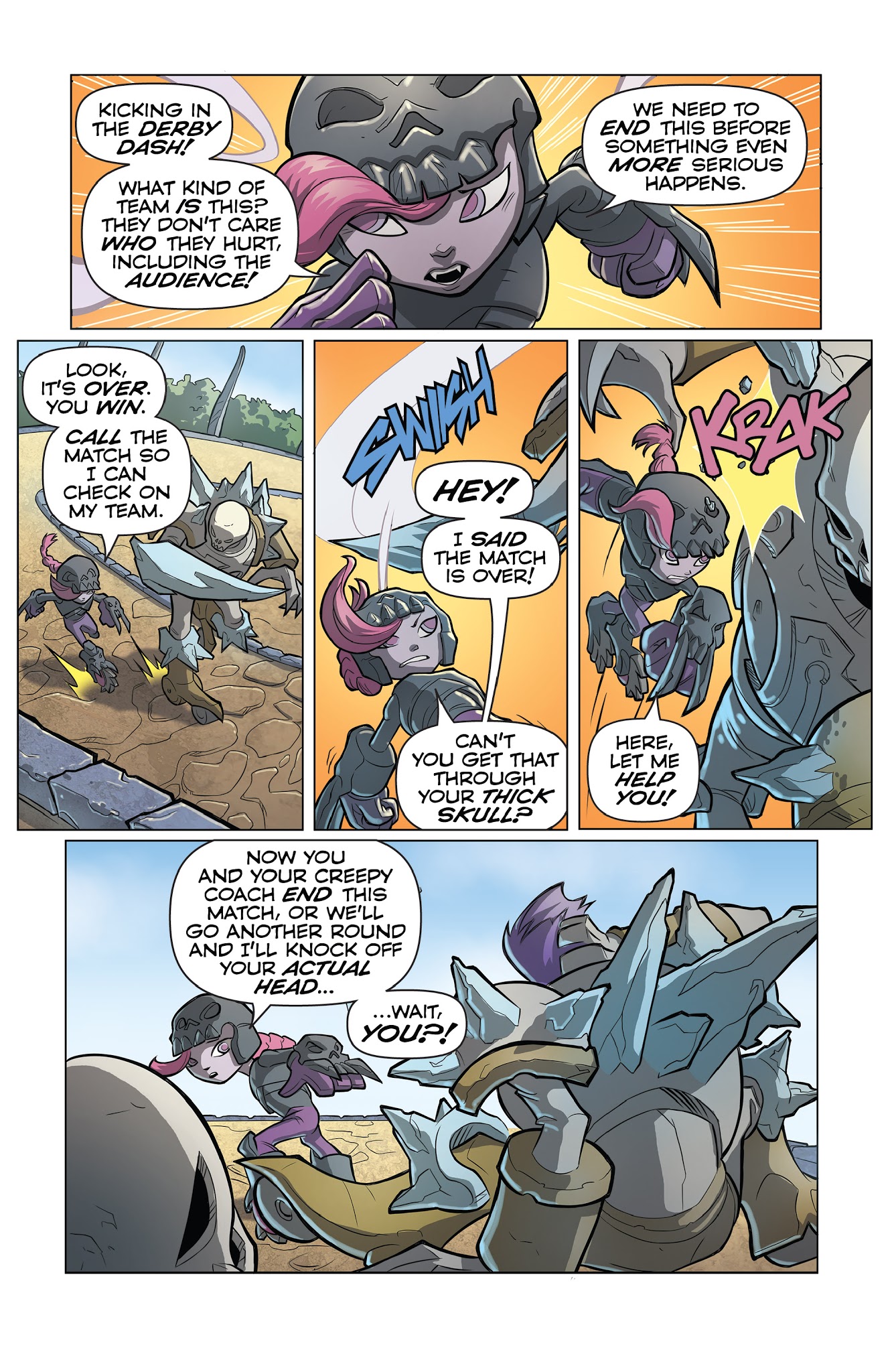 Read online Skylanders Quarterly-Spyro & Friends: Biting Back comic -  Issue # Full - 27