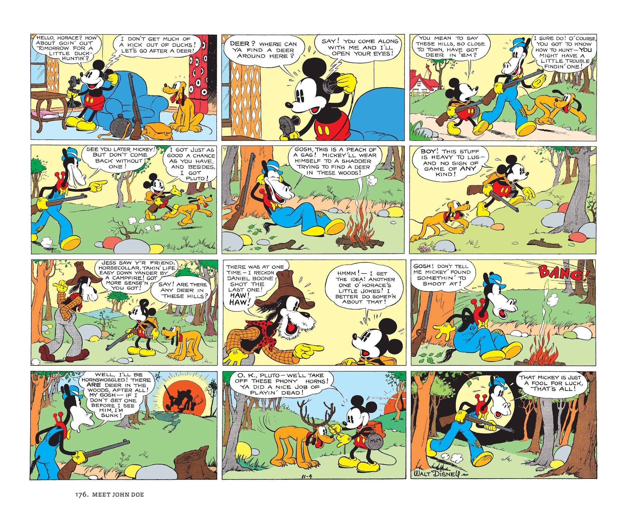 Read online Walt Disney's Mickey Mouse Color Sundays comic -  Issue # TPB 1 (Part 2) - 76