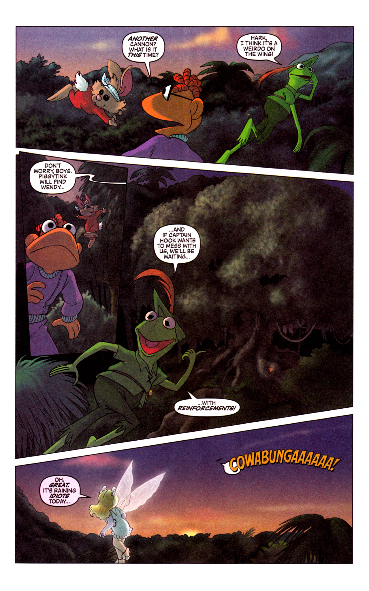 Read online Muppet Peter Pan comic -  Issue #2 - 22
