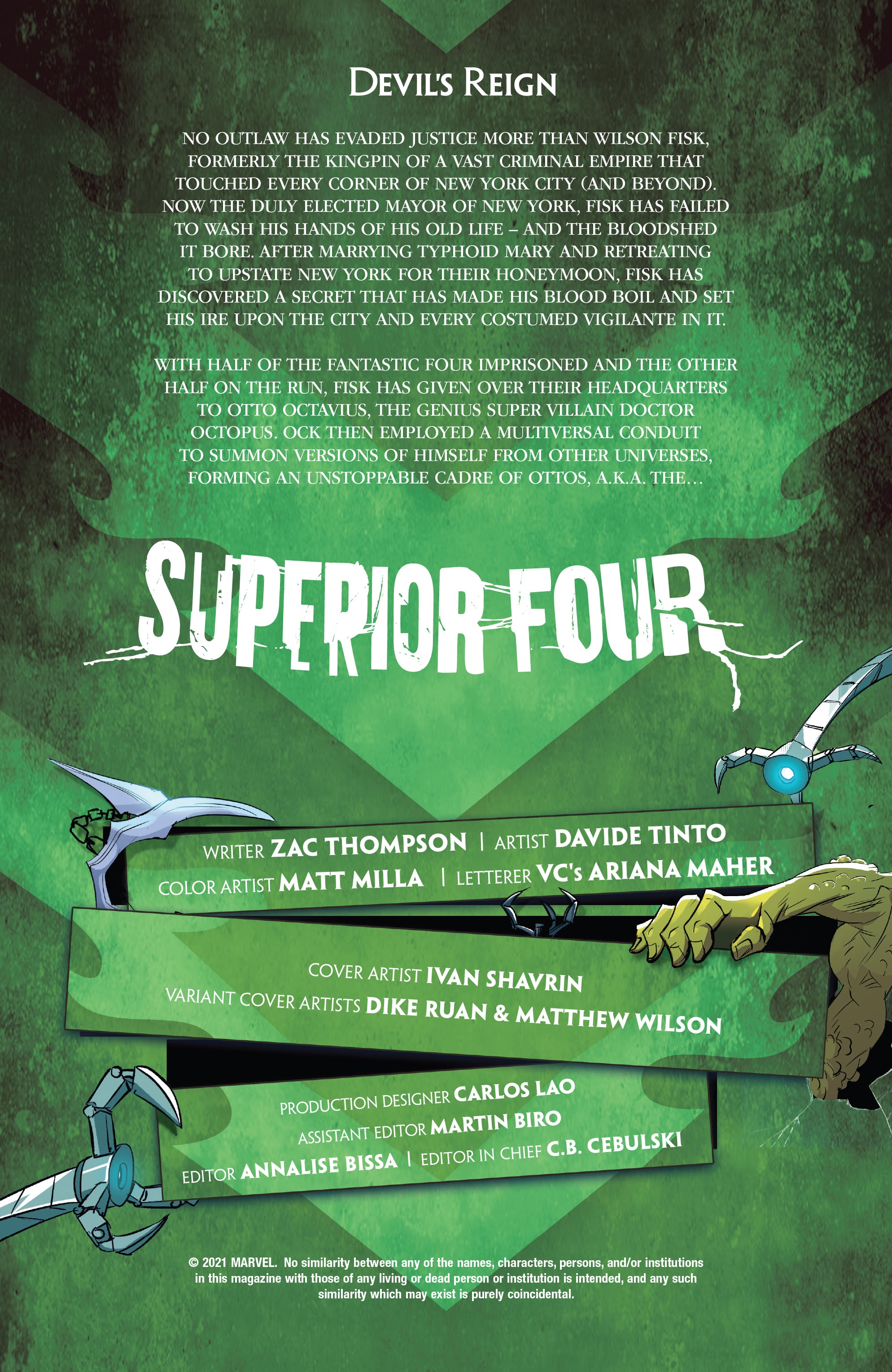 Read online Devil's Reign: Superior Four comic -  Issue #1 - 3
