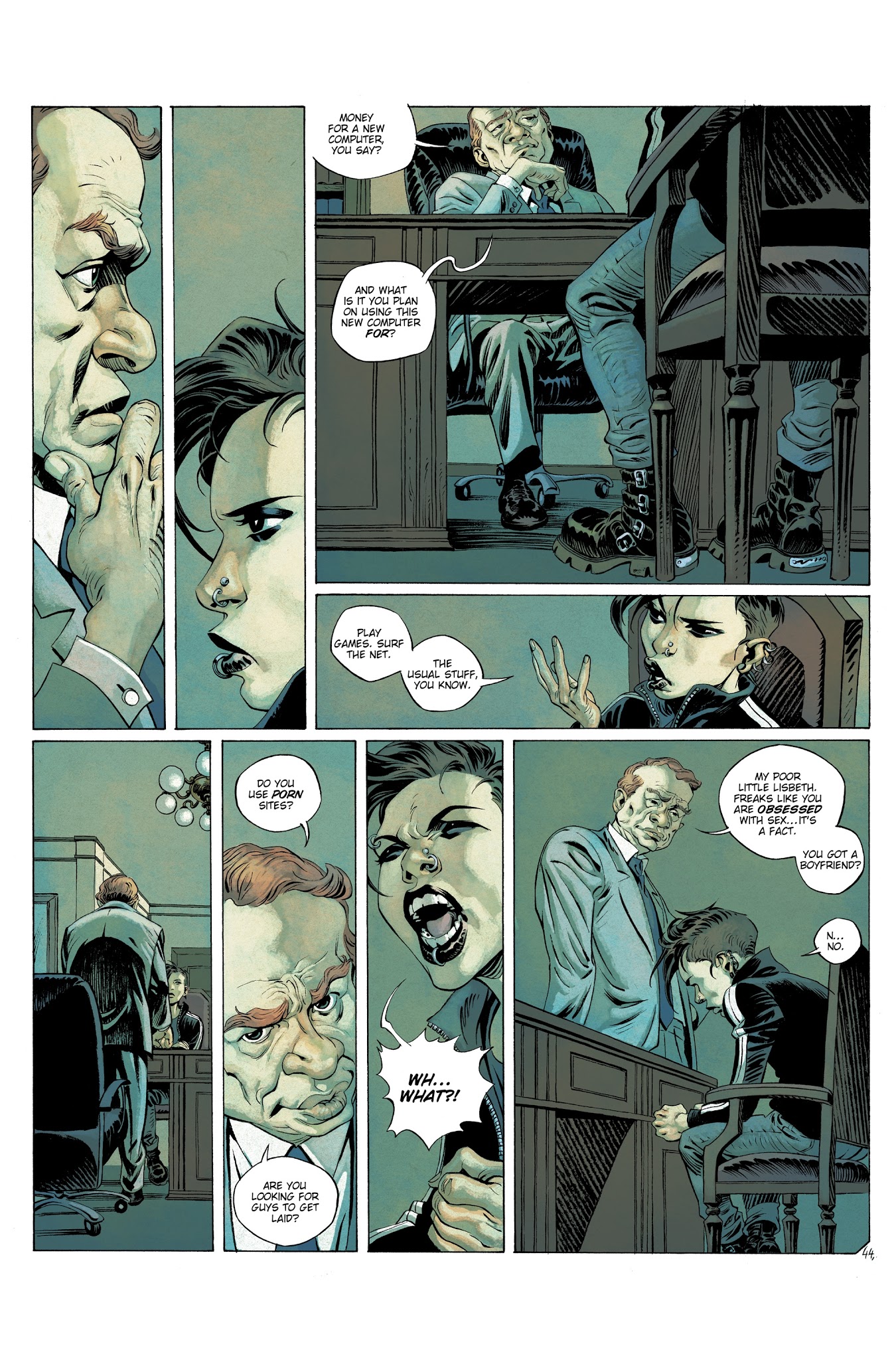Read online Millennium: The Girl With the Dragon Tattoo comic -  Issue #1 - 49