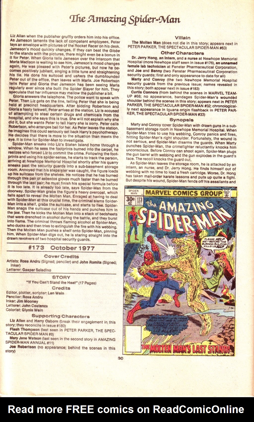 Read online The Official Marvel Index to The Amazing Spider-Man comic -  Issue #7 - 32