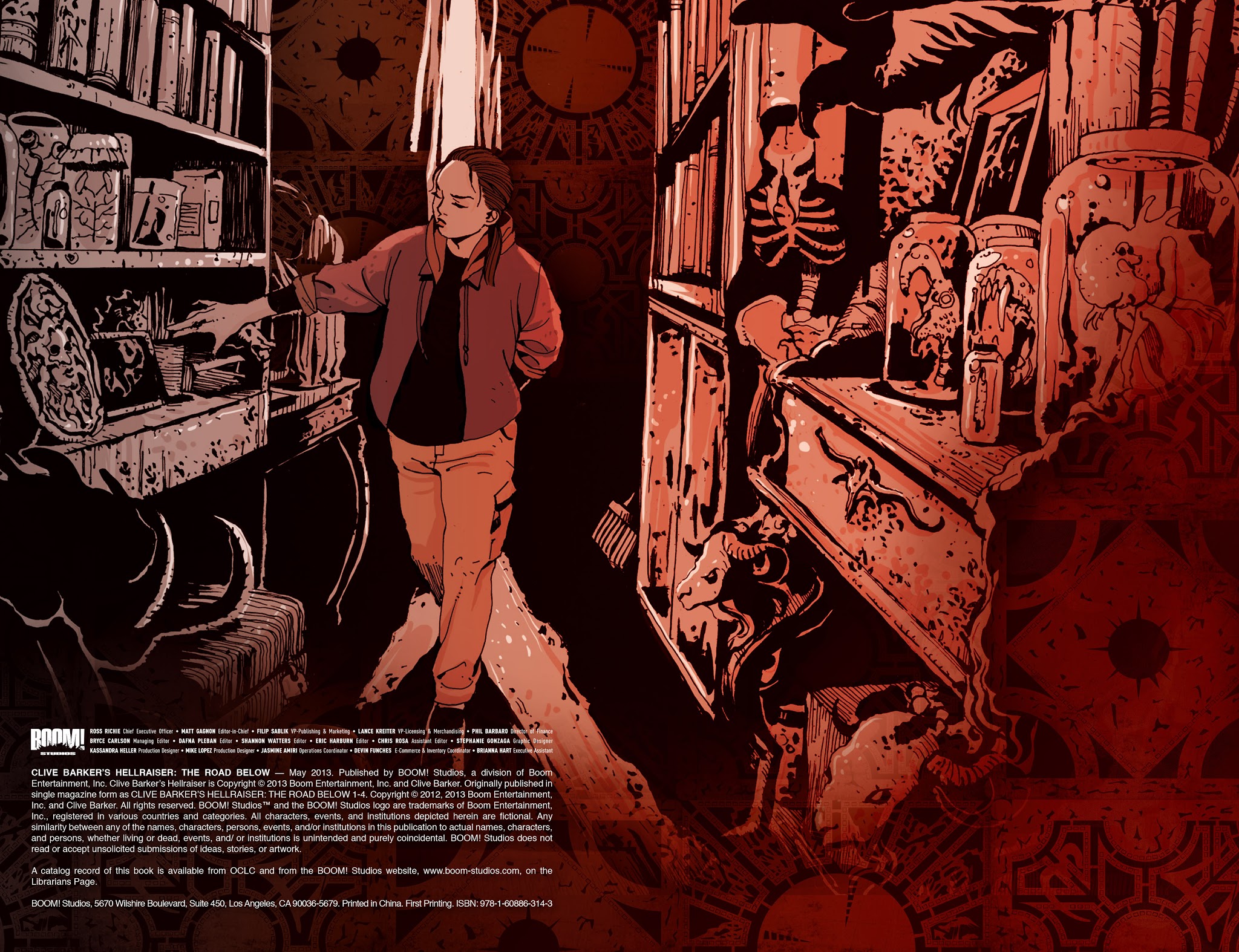 Read online Clive Barker's Hellraiser: The Road Below comic -  Issue # TPB - 3