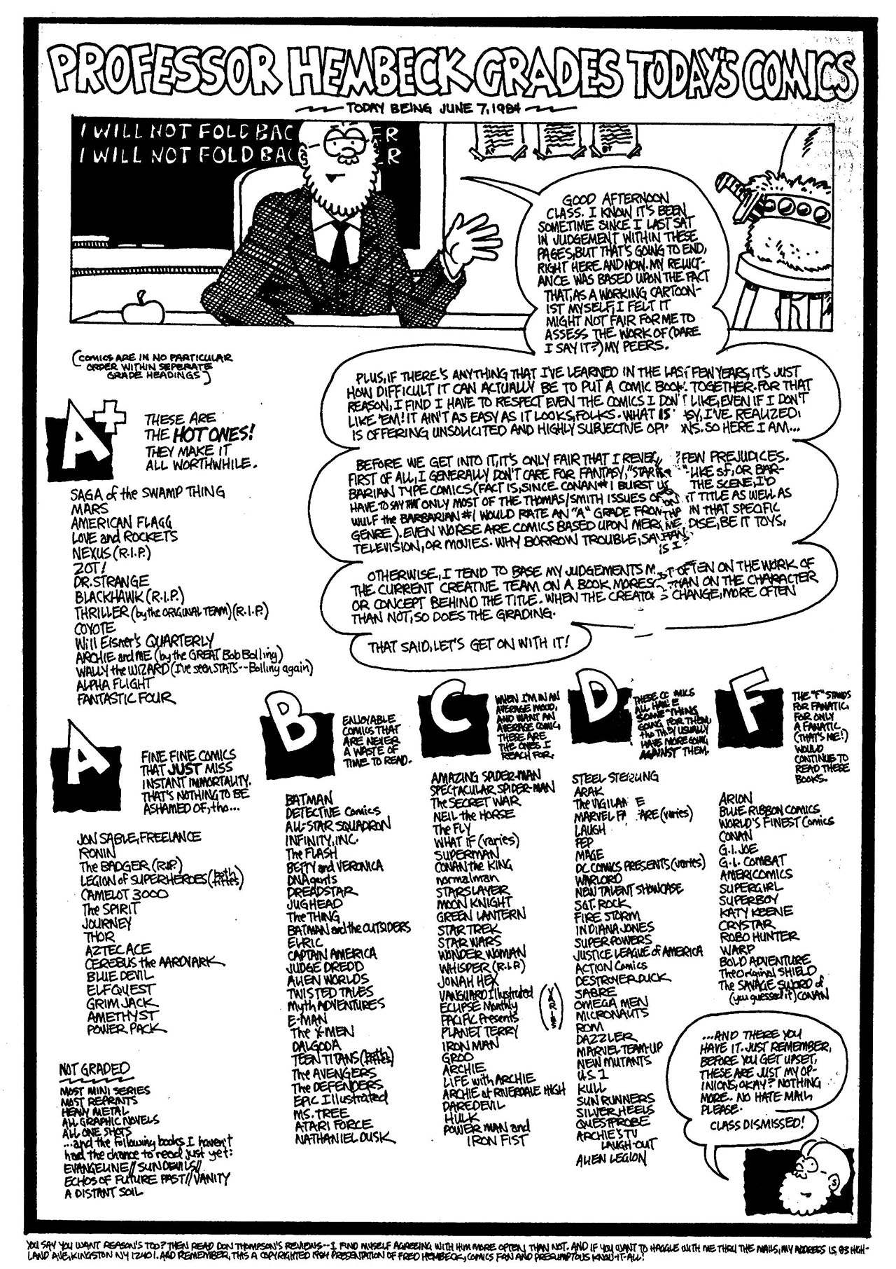 Read online The Nearly Complete Essential Hembeck Archives Omnibus comic -  Issue # TPB (Part 4) - 78