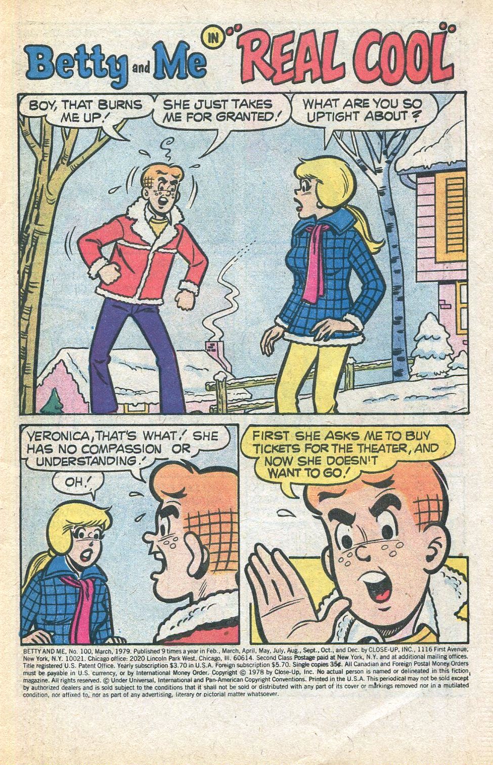 Read online Betty and Me comic -  Issue #100 - 3