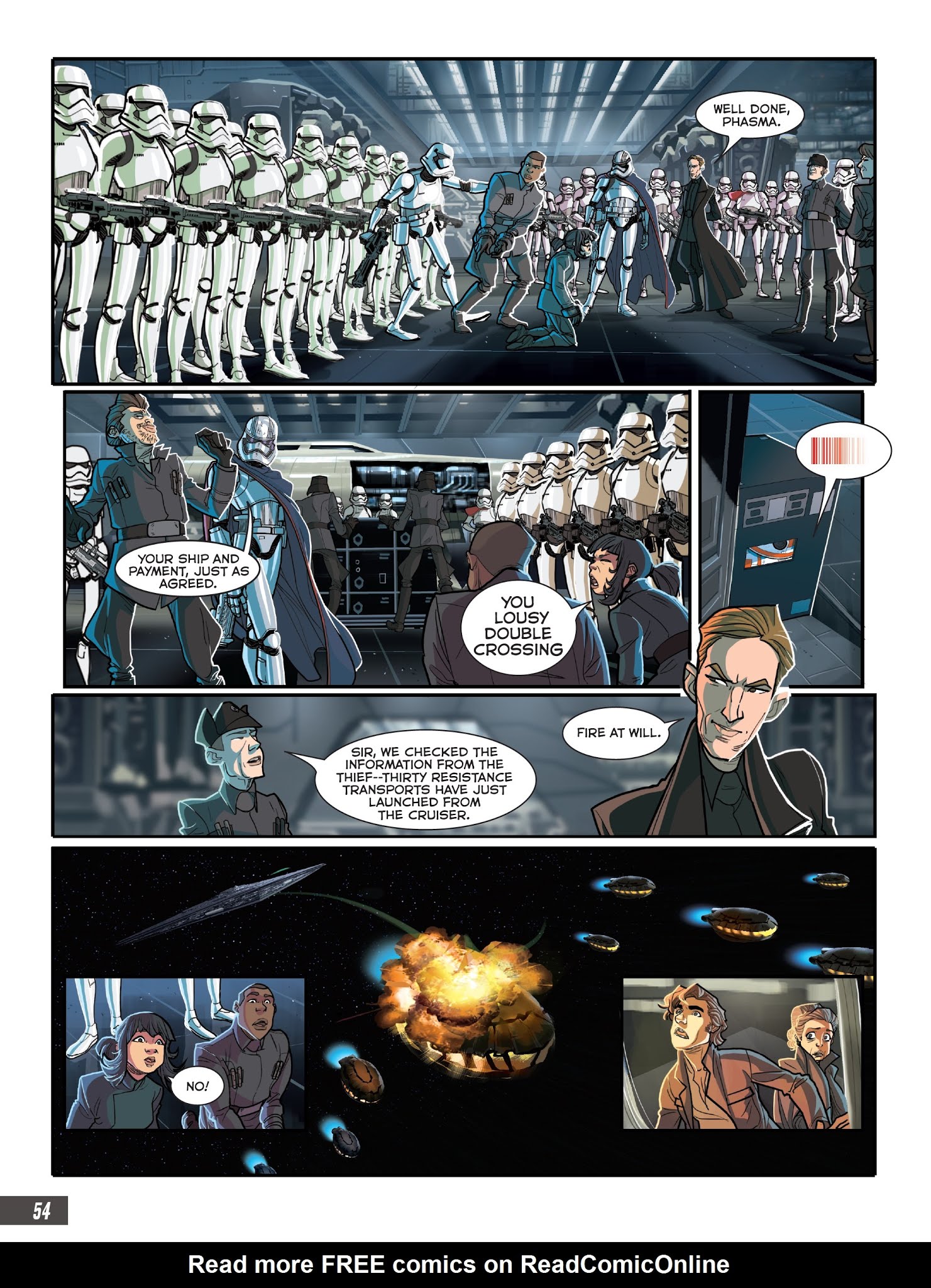 Read online Star Wars: The Last Jedi Graphic Novel Adaptation comic -  Issue # TPB - 56