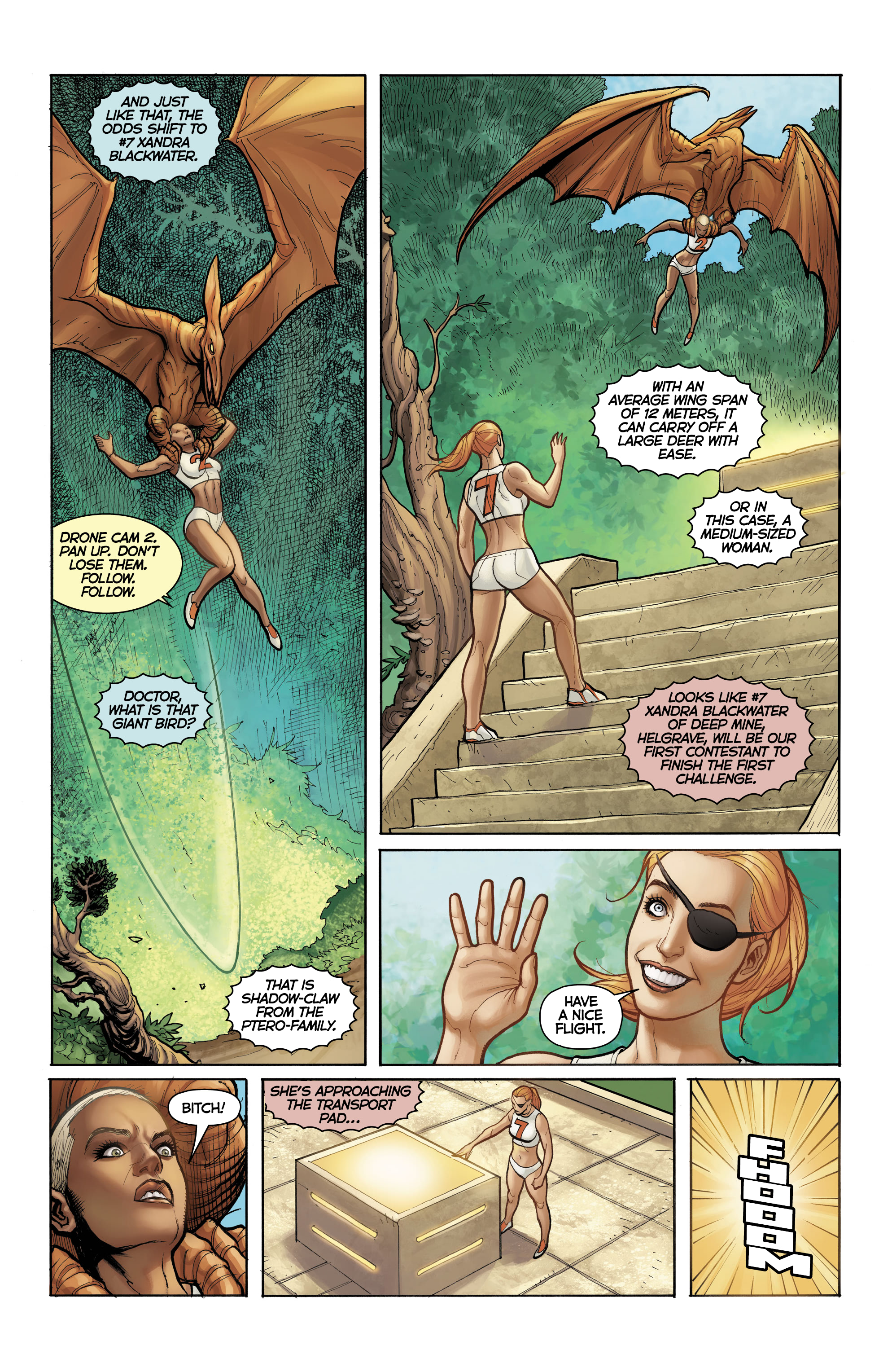 Read online Fight Girls comic -  Issue #1 - 22