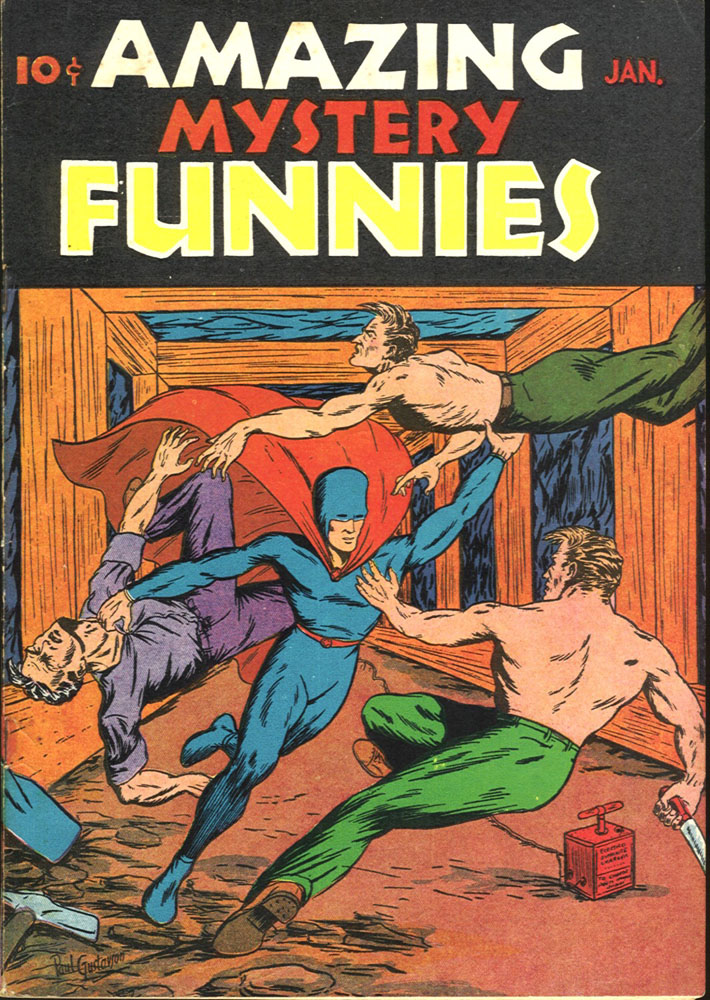Read online Amazing Mystery Funnies comic -  Issue #17 - 1
