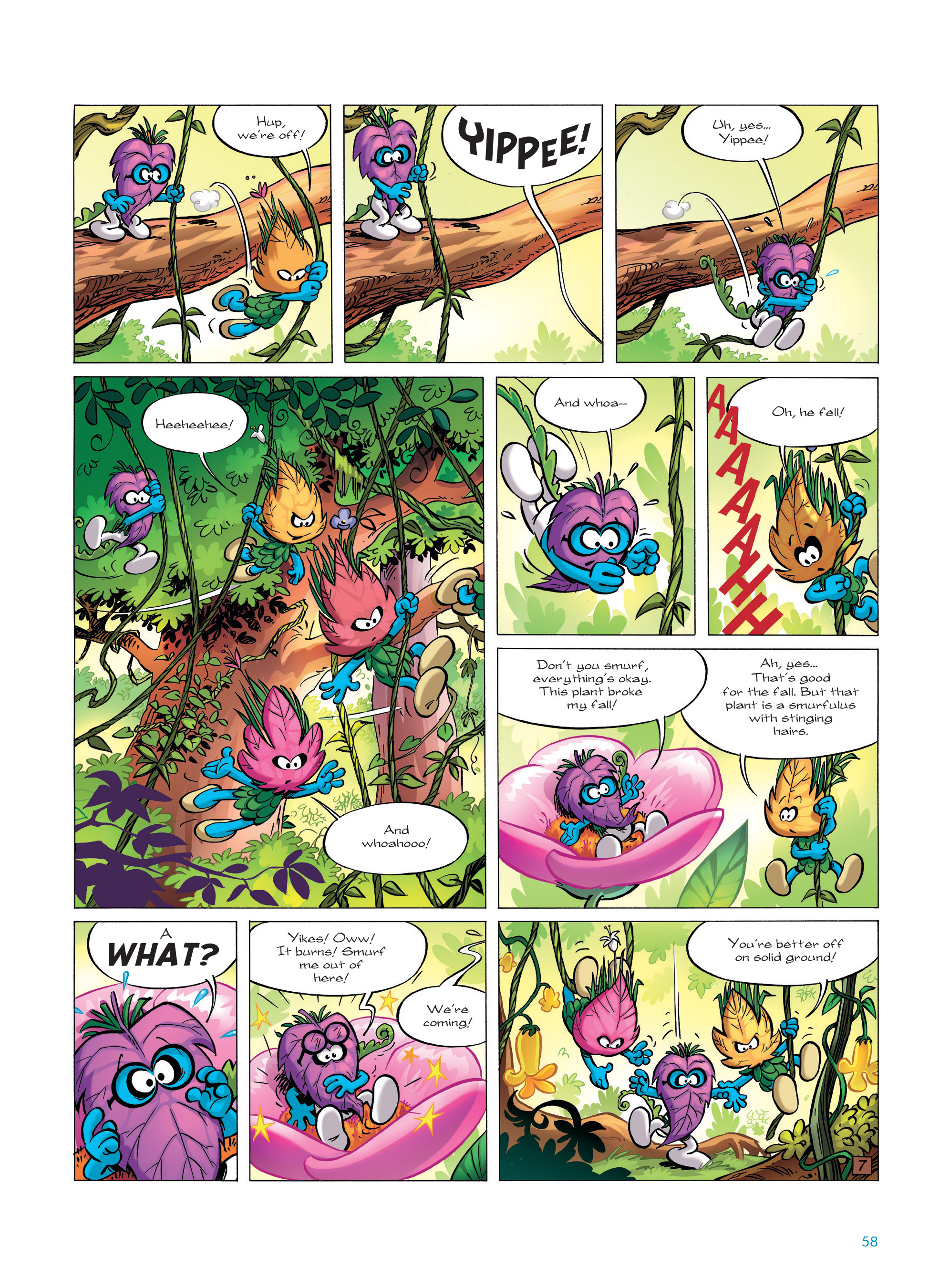 Read online The Smurfs comic -  Issue #23 - 58