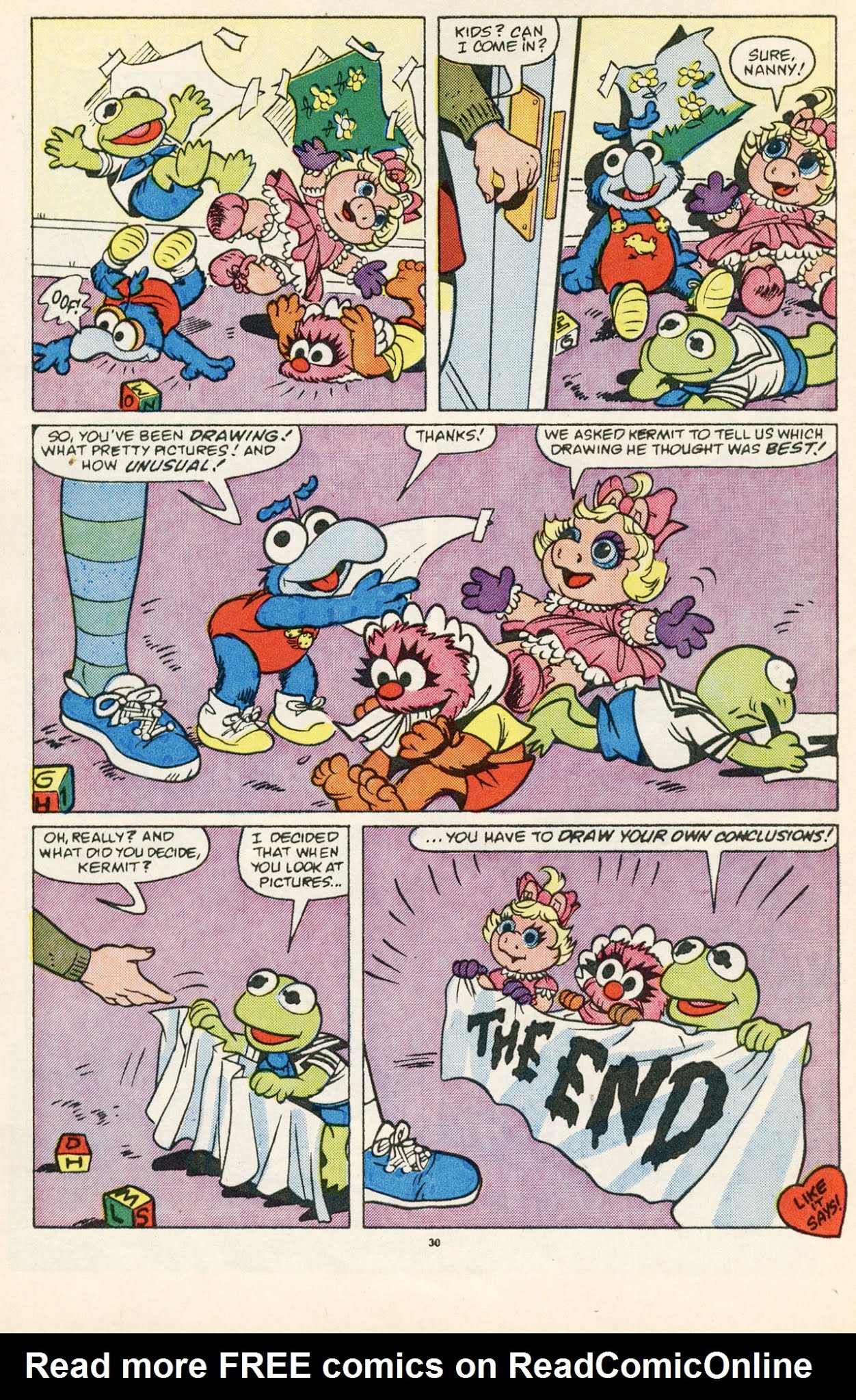 Read online Muppet Babies comic -  Issue #20 - 31