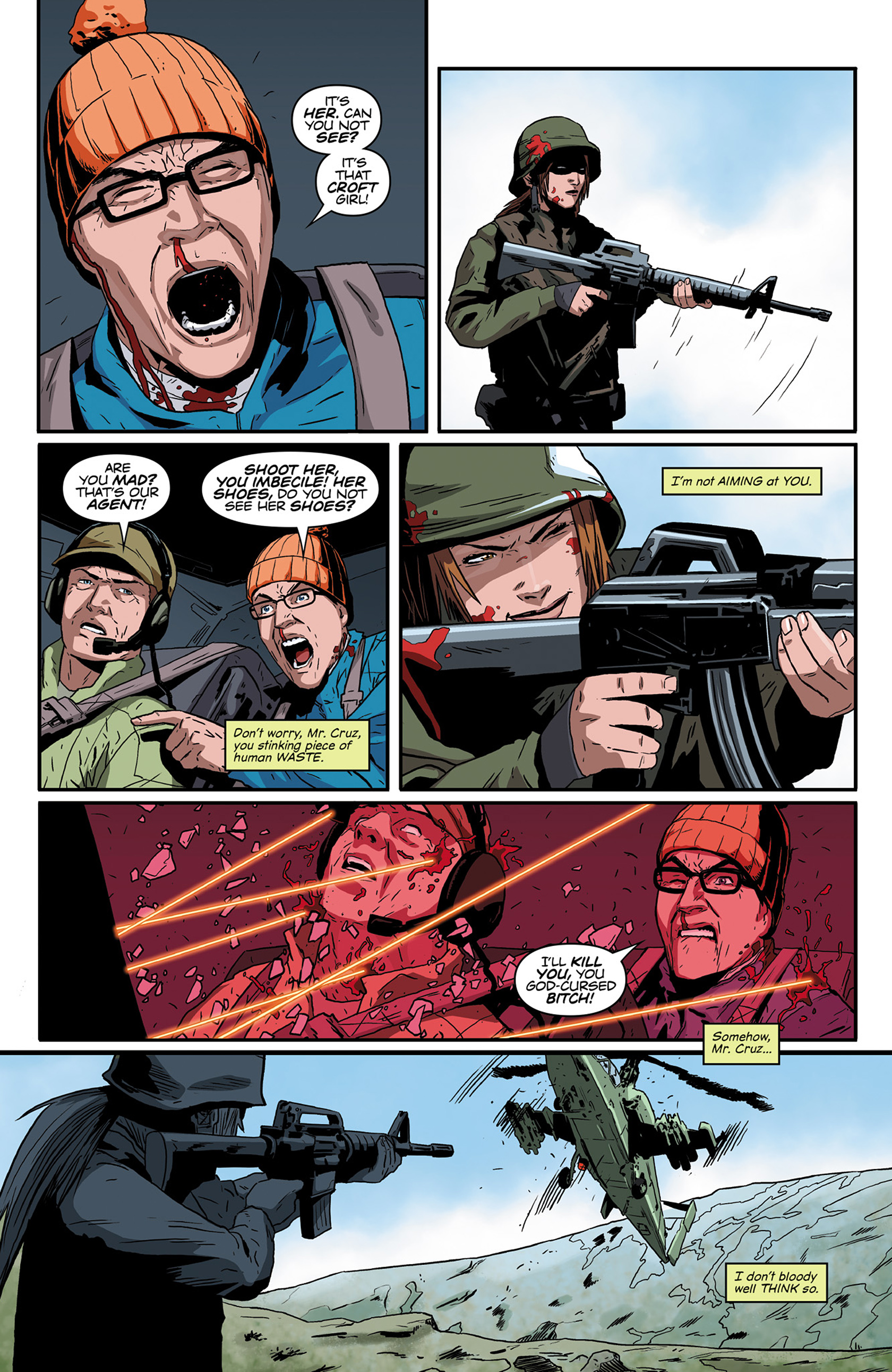 Read online Tomb Raider (2014) comic -  Issue #10 - 22