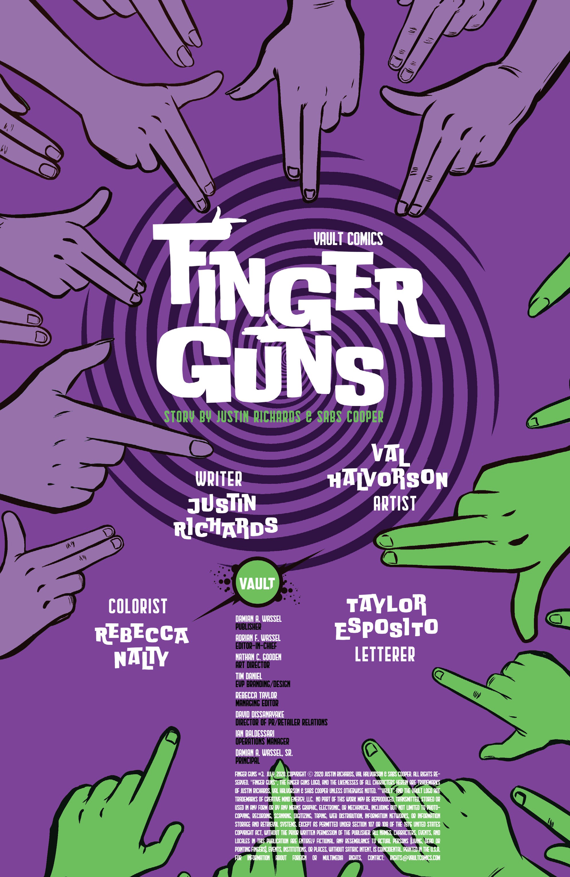 Read online Finger Guns comic -  Issue #3 - 3