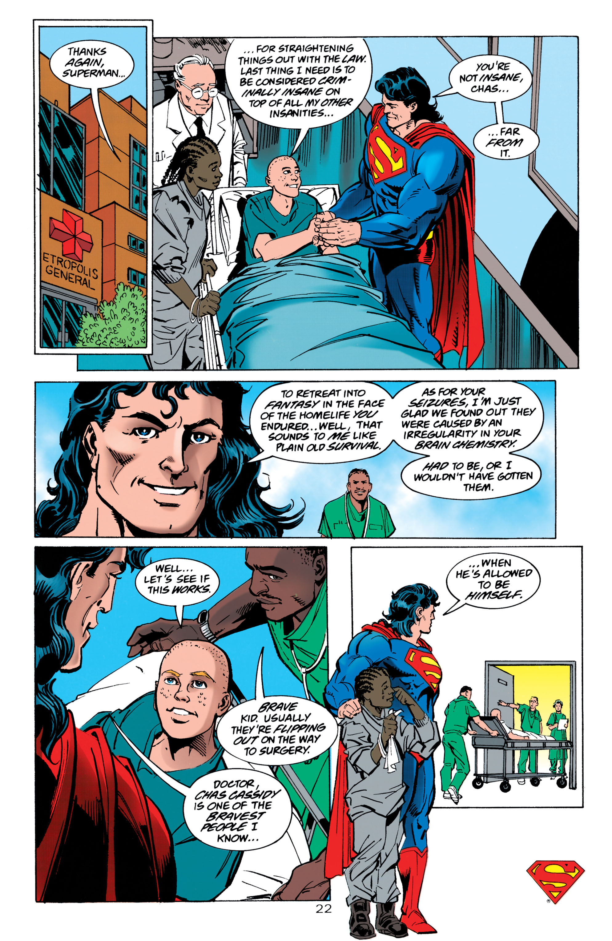 Read online Superman (1987) comic -  Issue #114 - 23