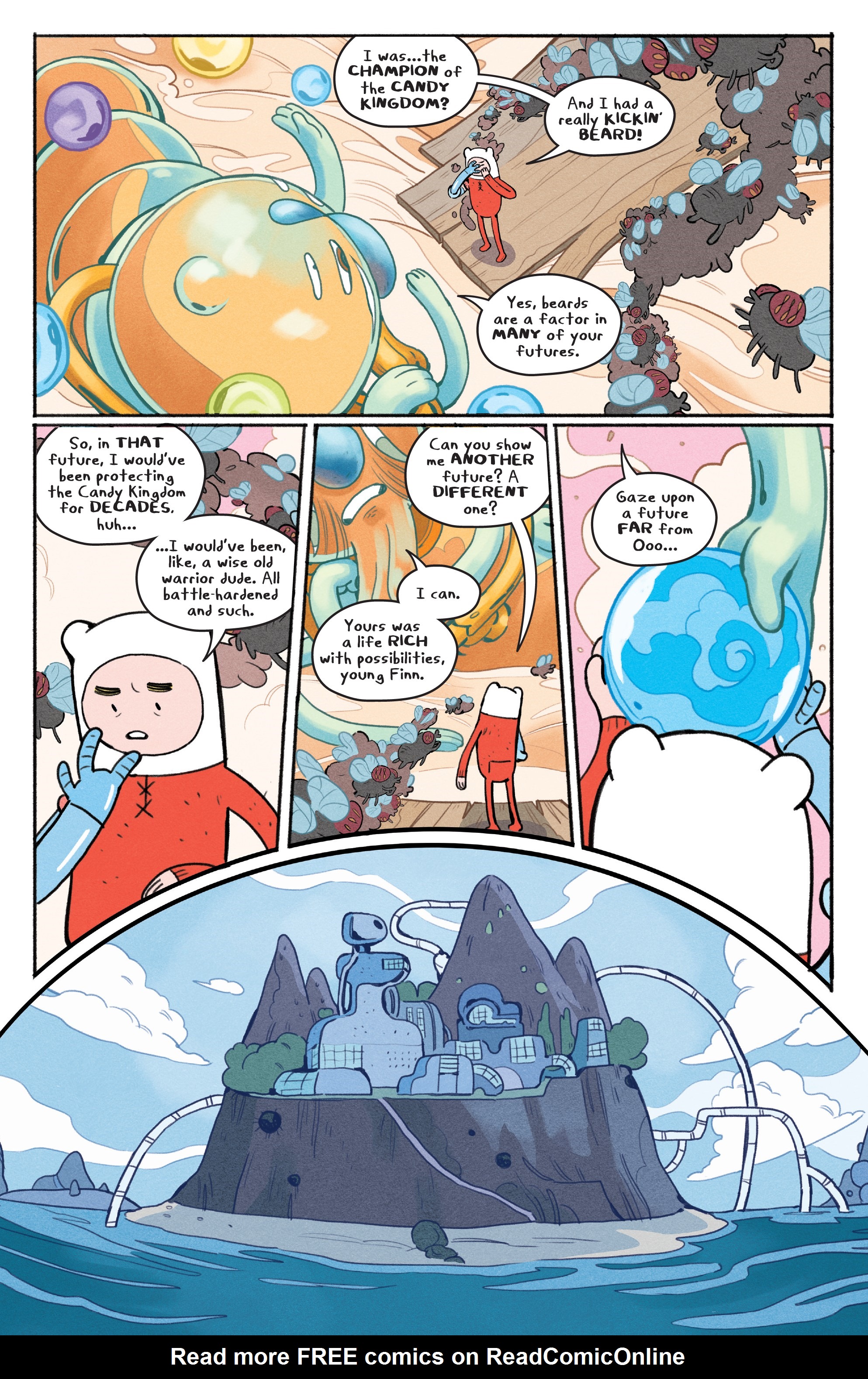 Read online Adventure Time: Beginning of the End comic -  Issue # _TPB - 59