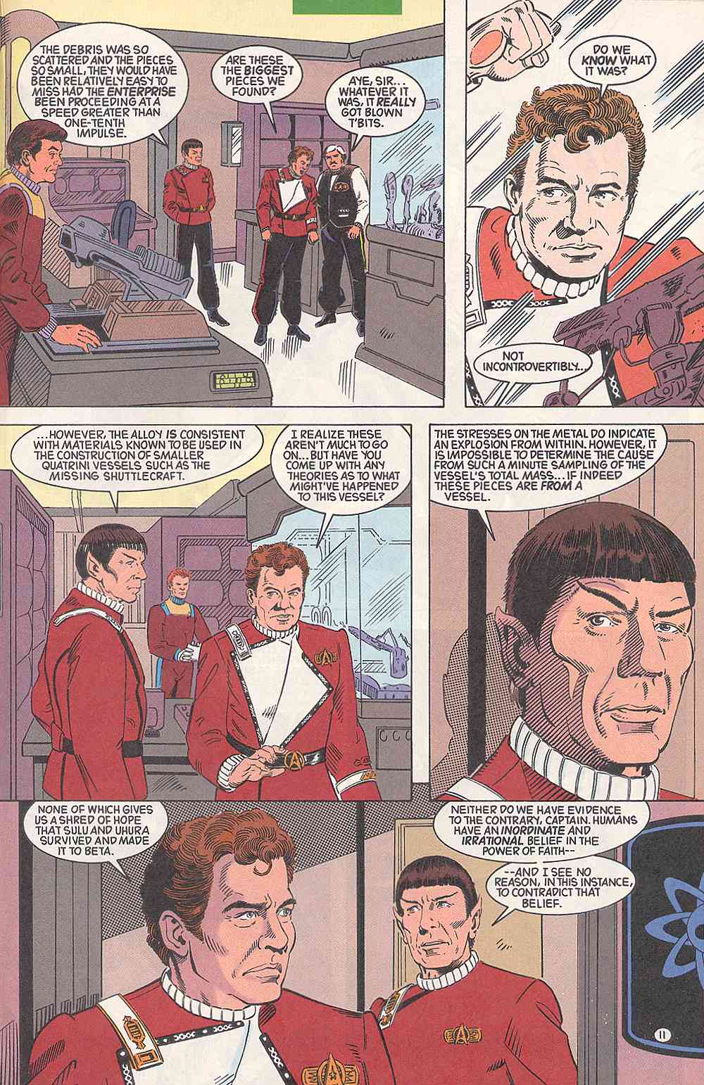 Read online Star Trek (1989) comic -  Issue #33 - 10
