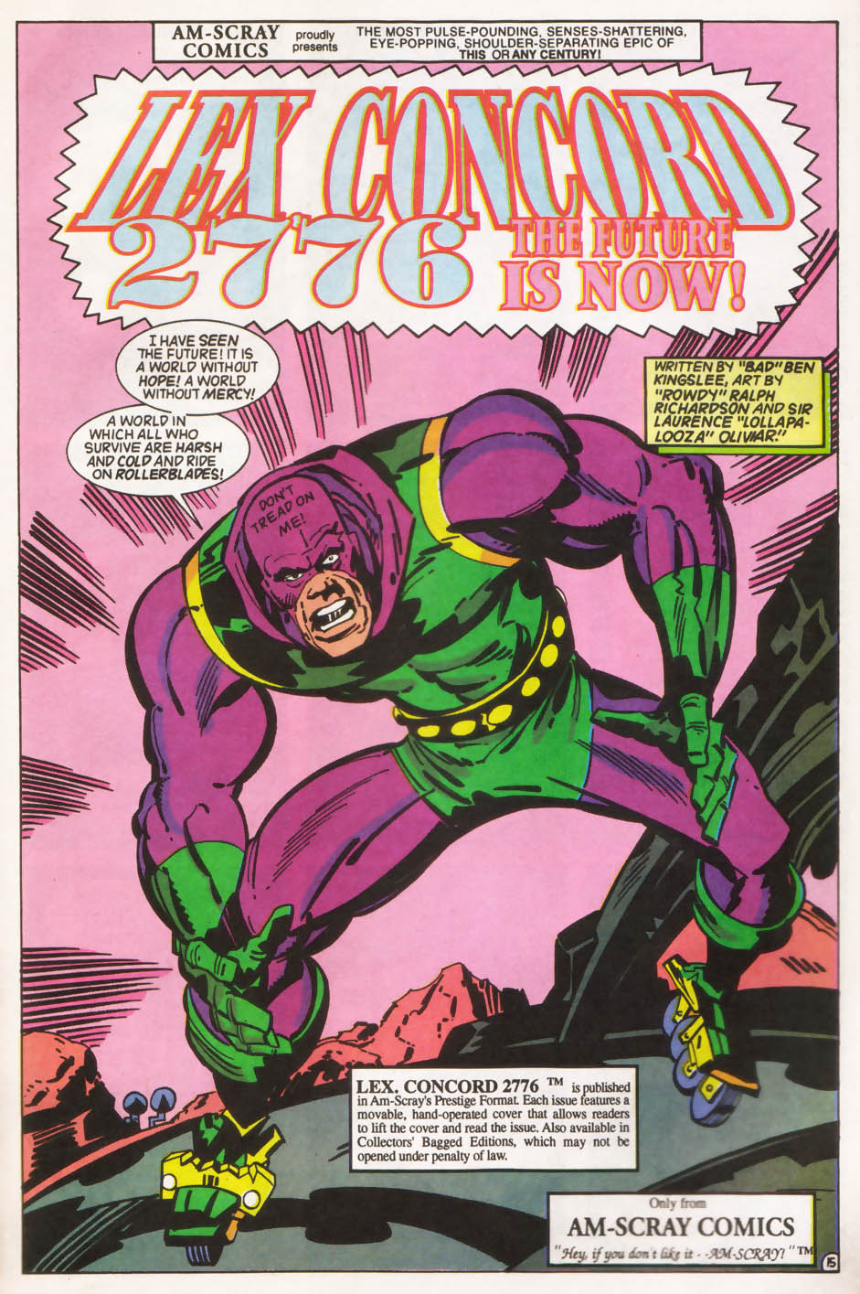 Read online Heckler comic -  Issue #6 - 16