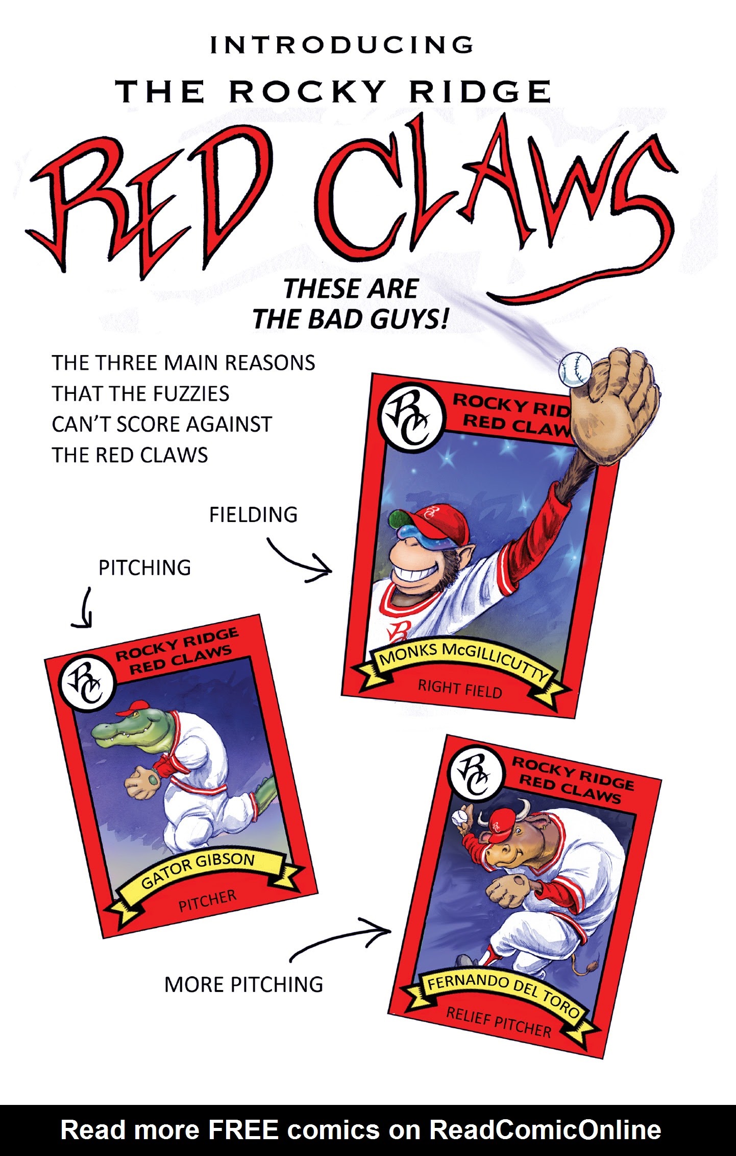 Read online Fuzzy Baseball comic -  Issue #1 - 10