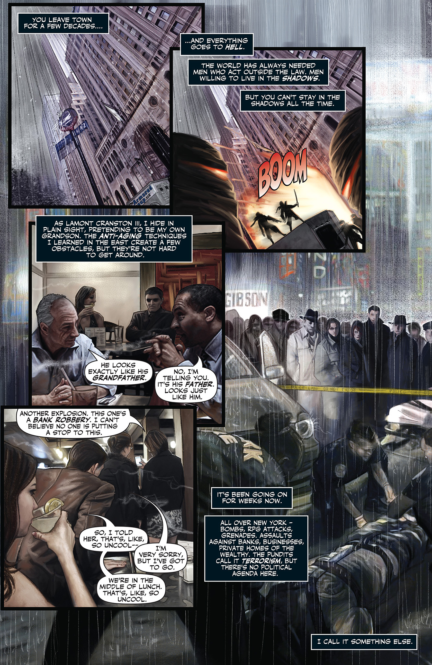 Read online The Shadow Now comic -  Issue #1 - 3