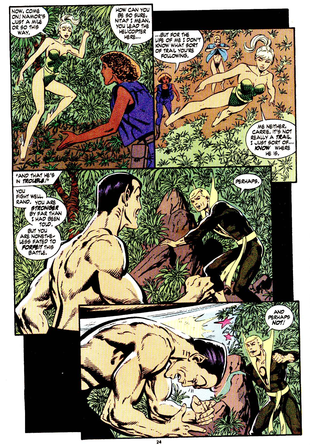 Read online Namor, The Sub-Mariner comic -  Issue #16 - 19