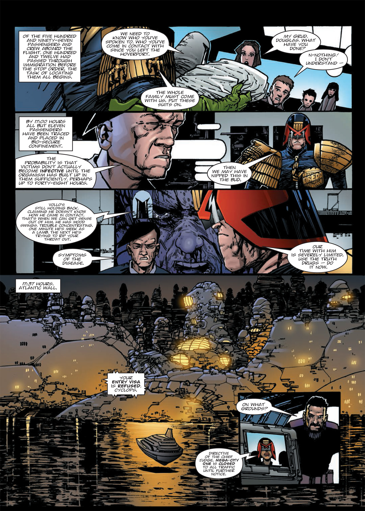 Read online Judge Dredd: Day of Chaos: Endgame comic -  Issue # TPB (Part 1) - 64