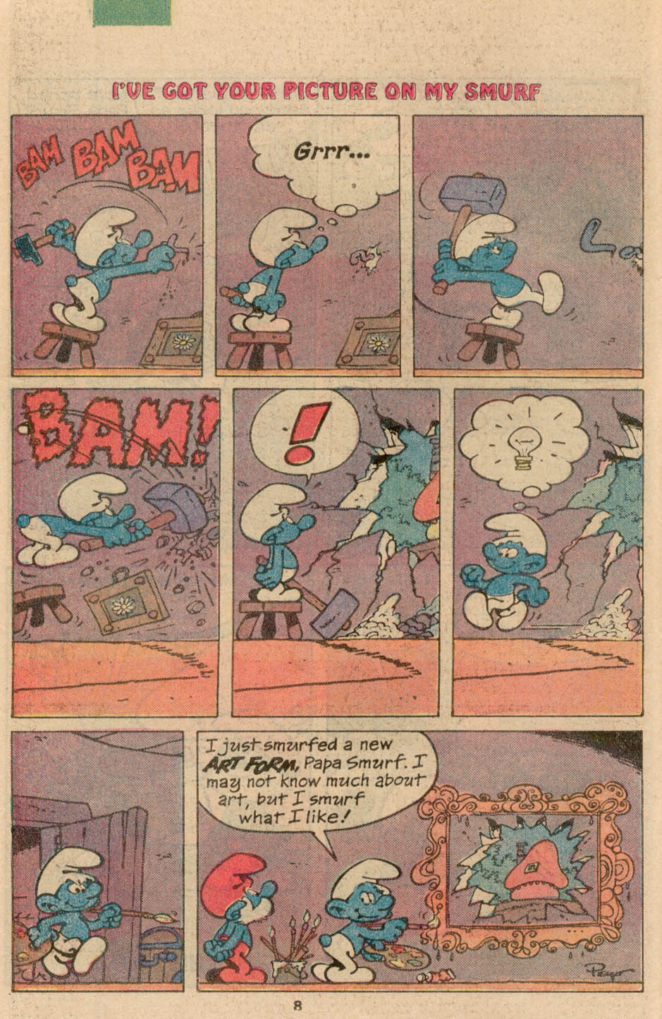 Read online Smurfs comic -  Issue #3 - 7