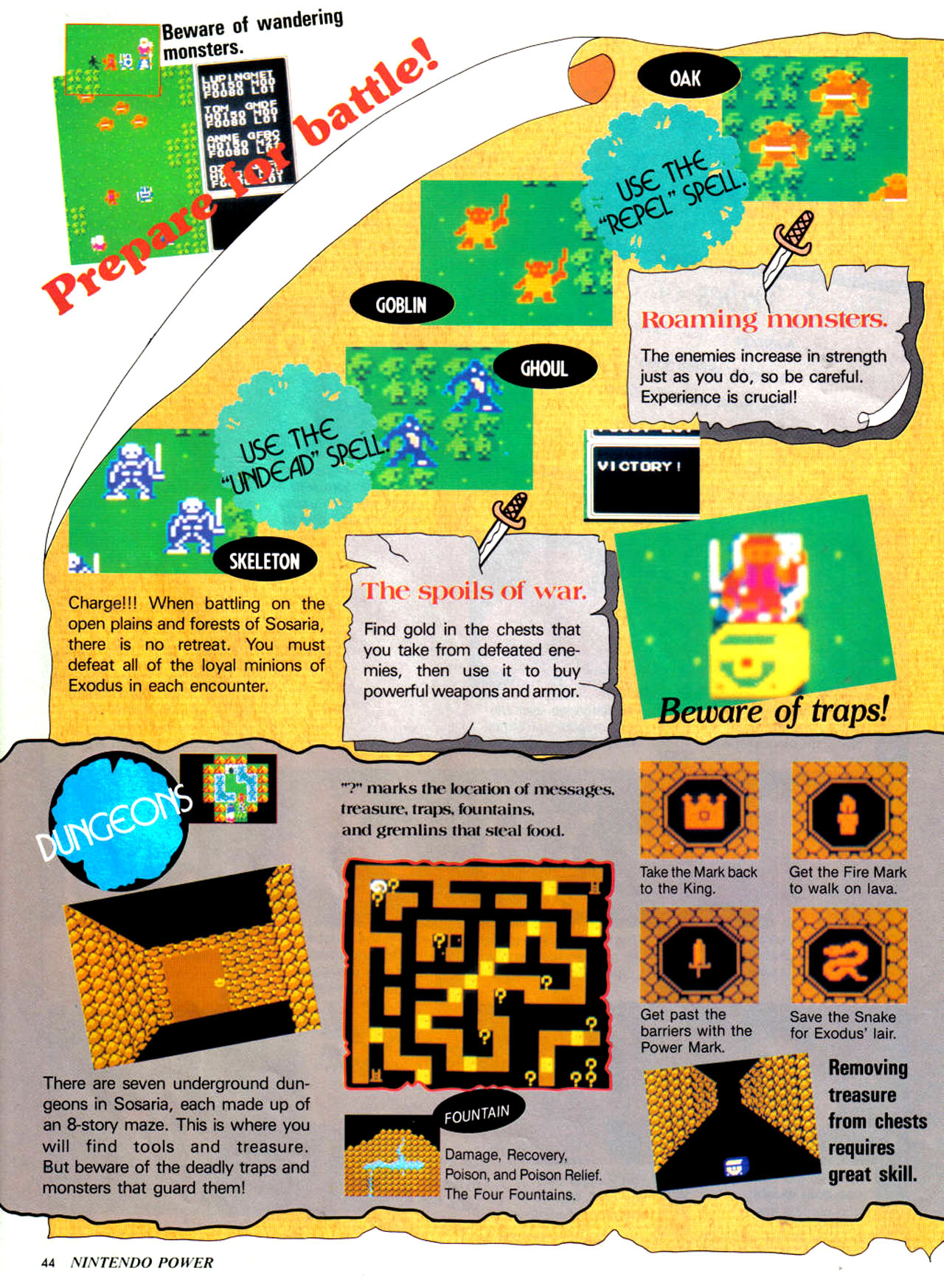 Read online Nintendo Power comic -  Issue #3 - 46