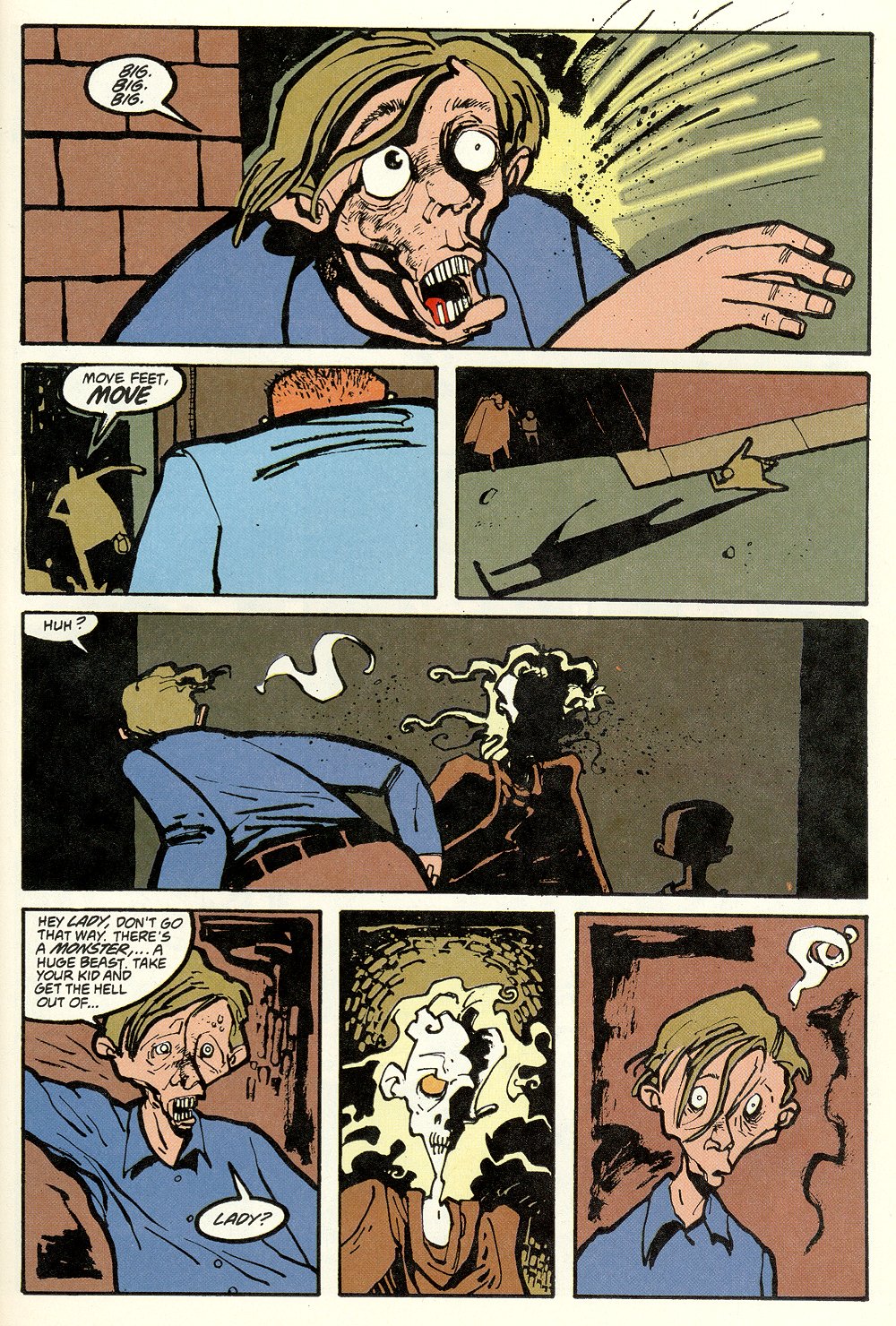 Read online Ted McKeever's Metropol comic -  Issue #12 - 21