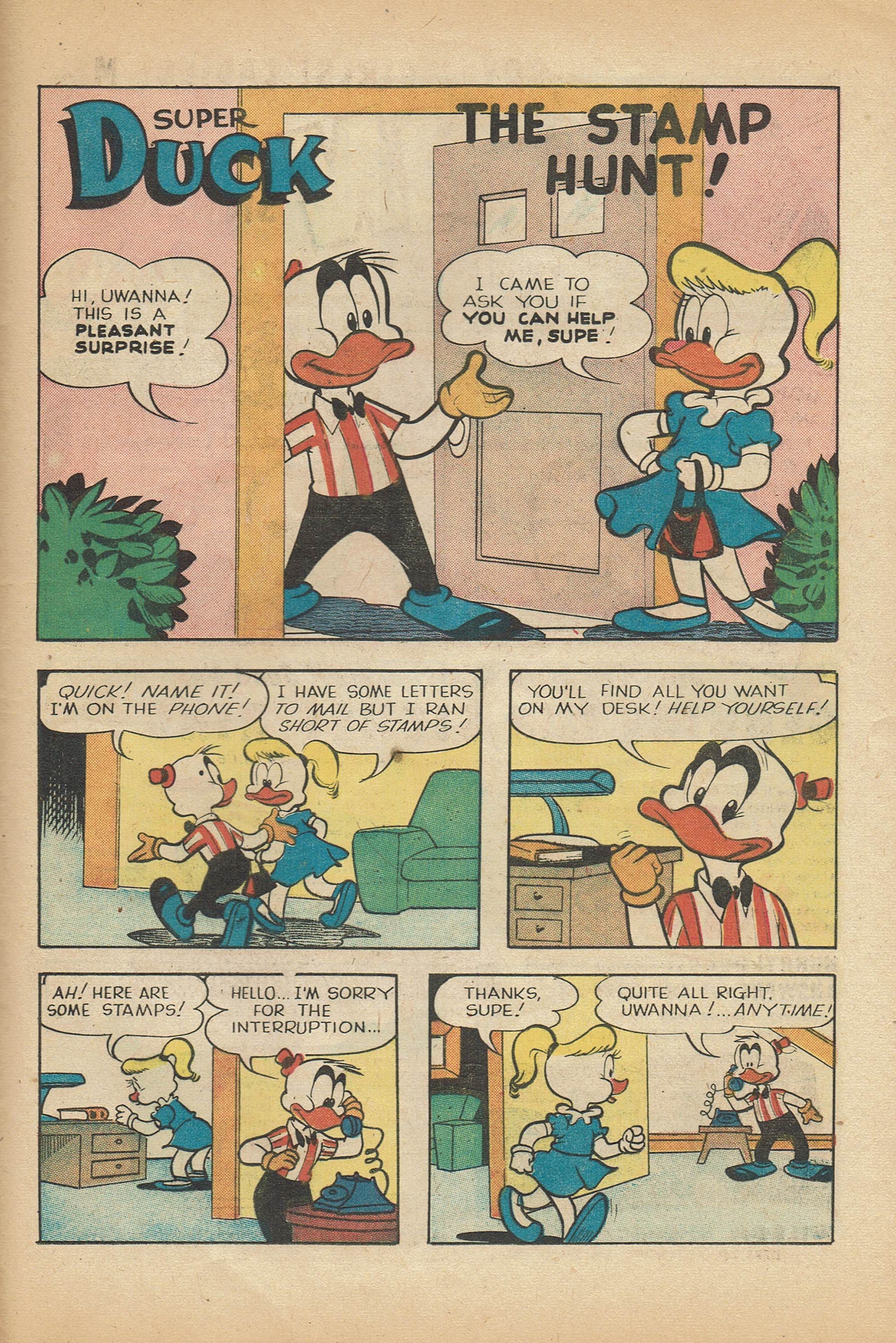 Read online Super Duck Comics comic -  Issue #92 - 28