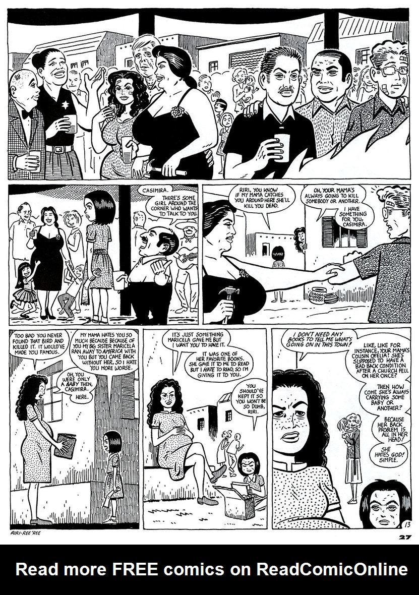 Read online Love and Rockets (1982) comic -  Issue #44 - 29