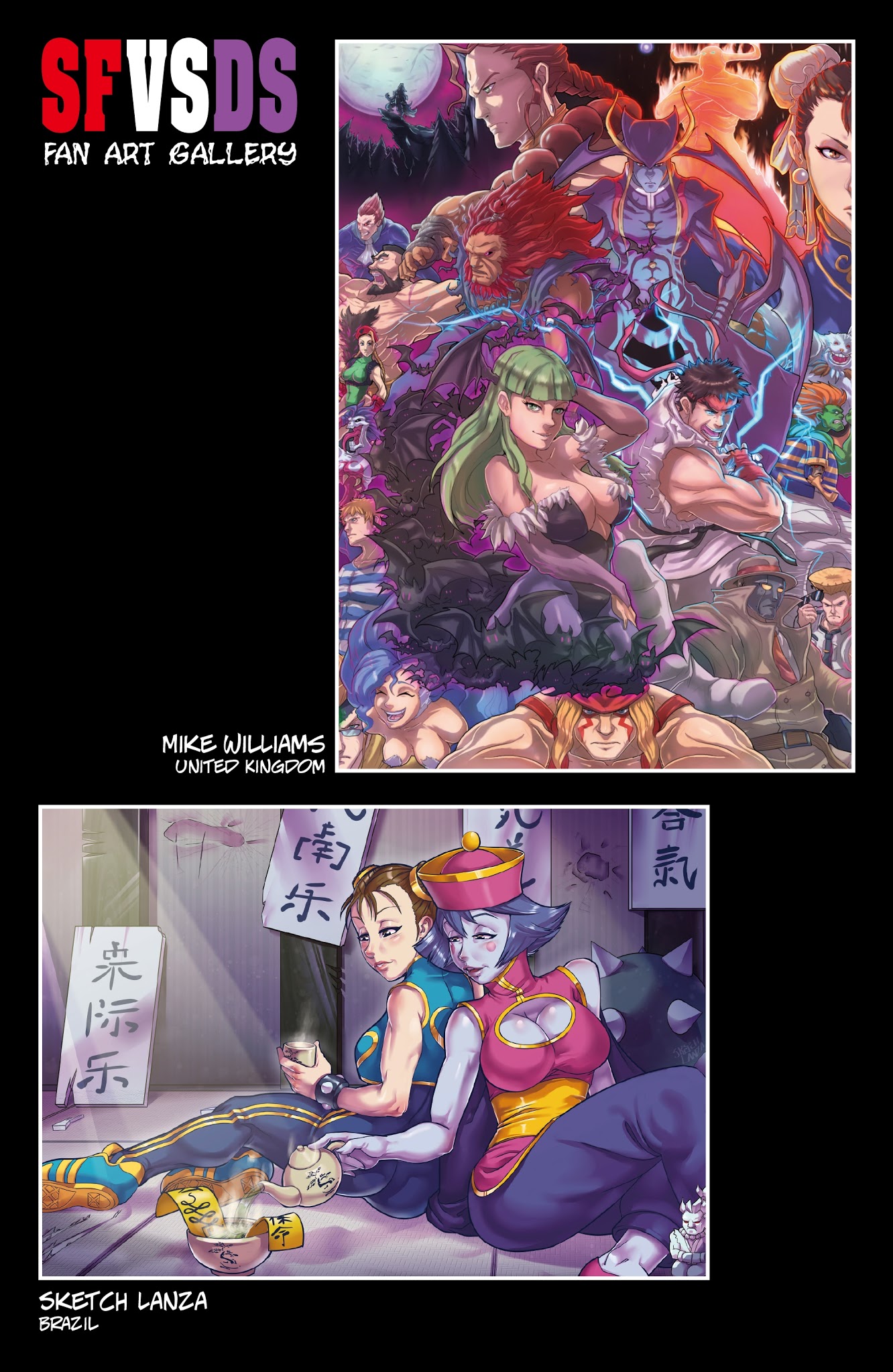 Read online Street Fighter VS Darkstalkers comic -  Issue #6 - 28