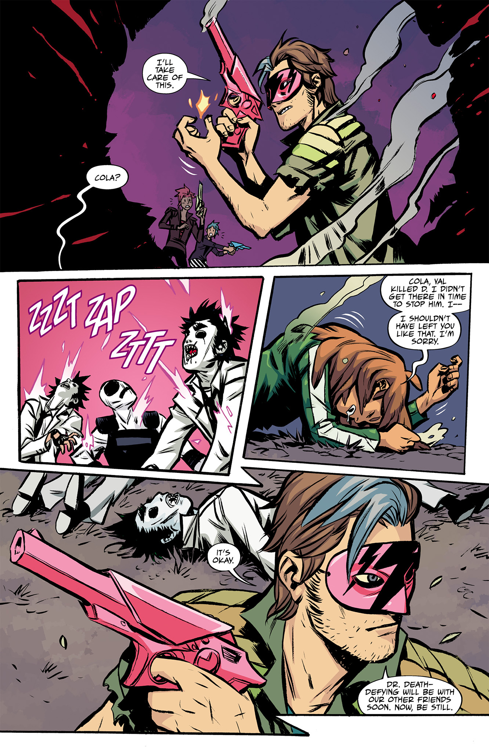 Read online The True Lives Of The Fabulous Killjoys comic -  Issue #5 - 9