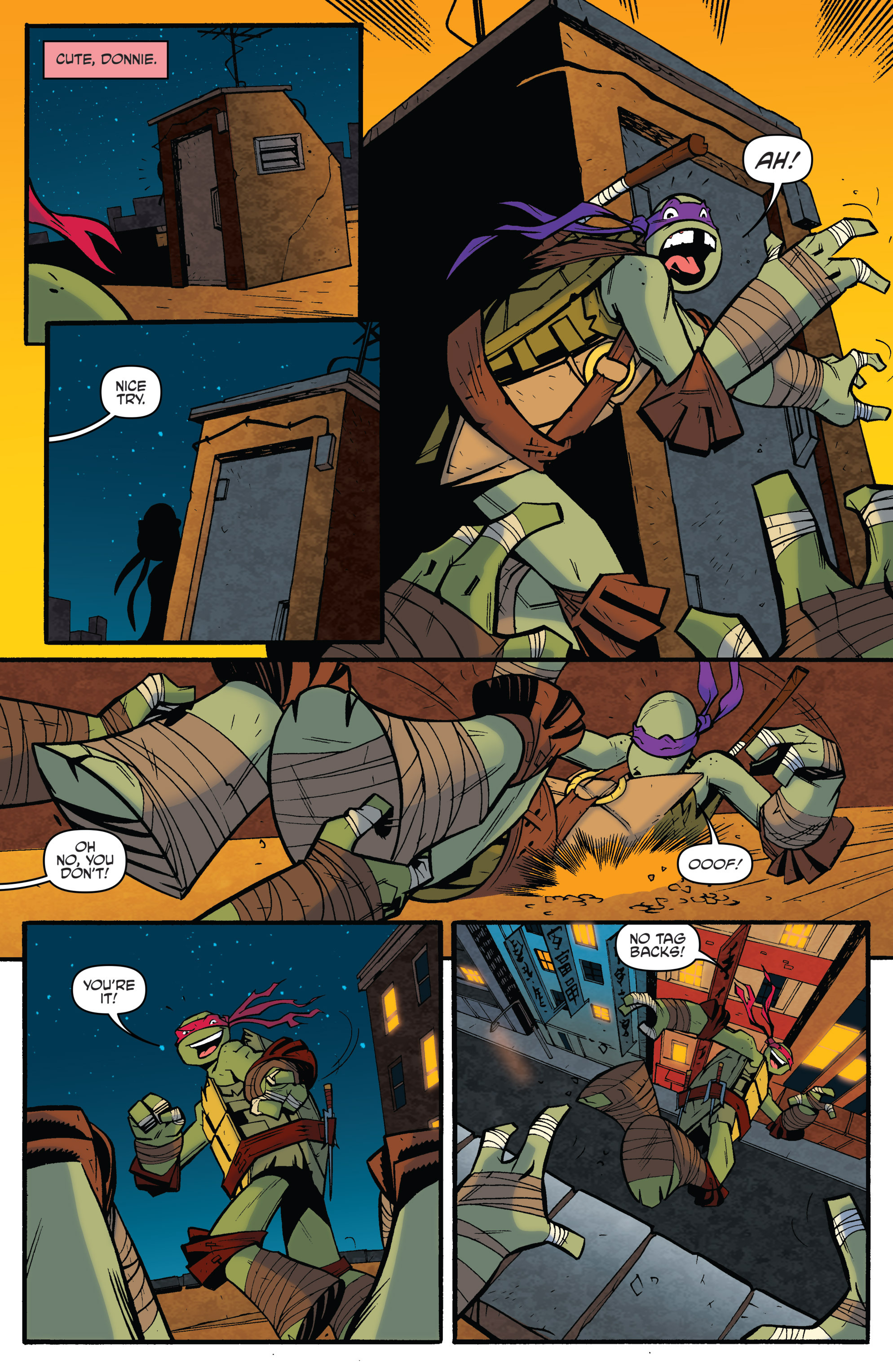 Read online Teenage Mutant Ninja Turtles New Animated Adventures comic -  Issue #22 - 17