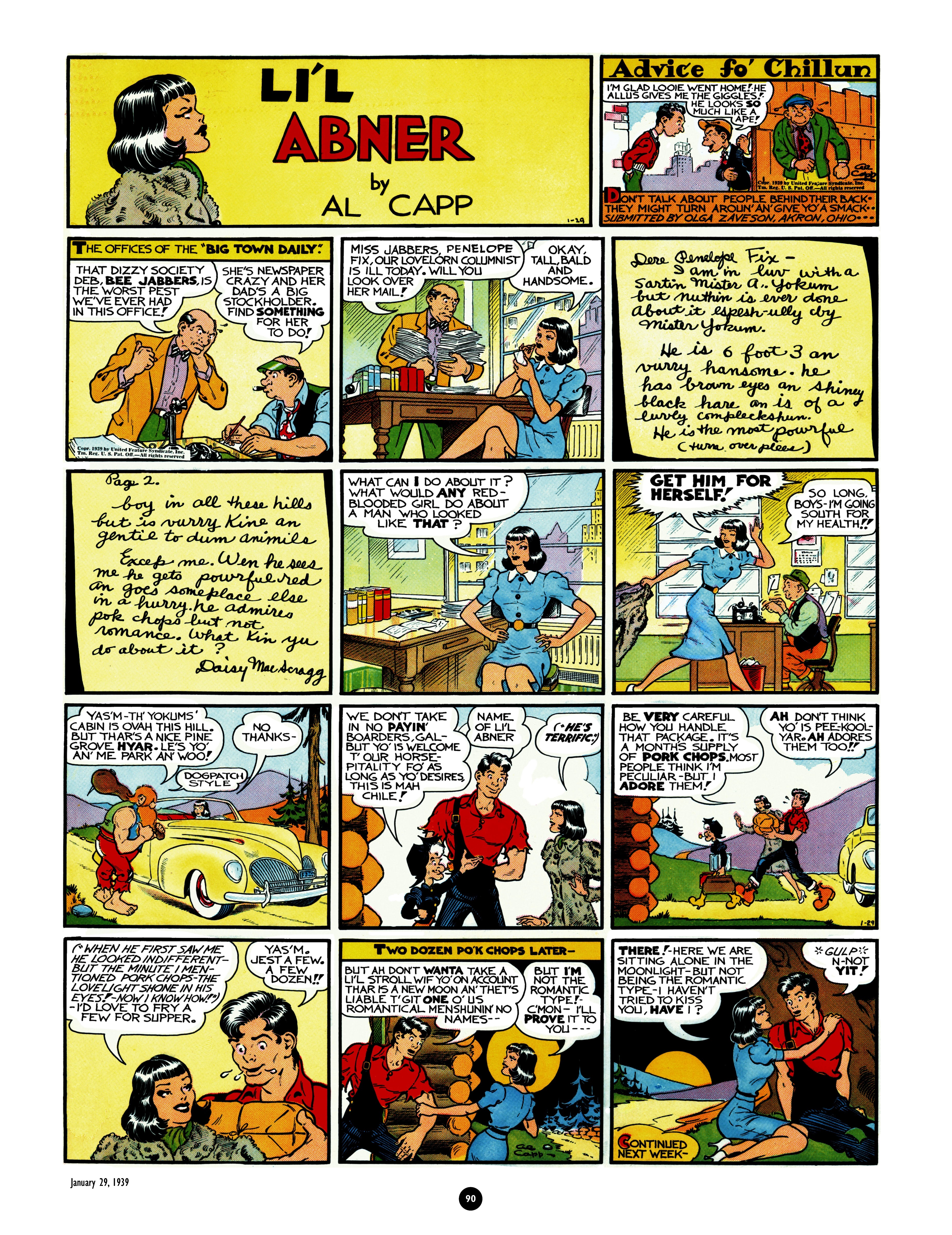 Read online Al Capp's Li'l Abner Complete Daily & Color Sunday Comics comic -  Issue # TPB 3 (Part 1) - 91
