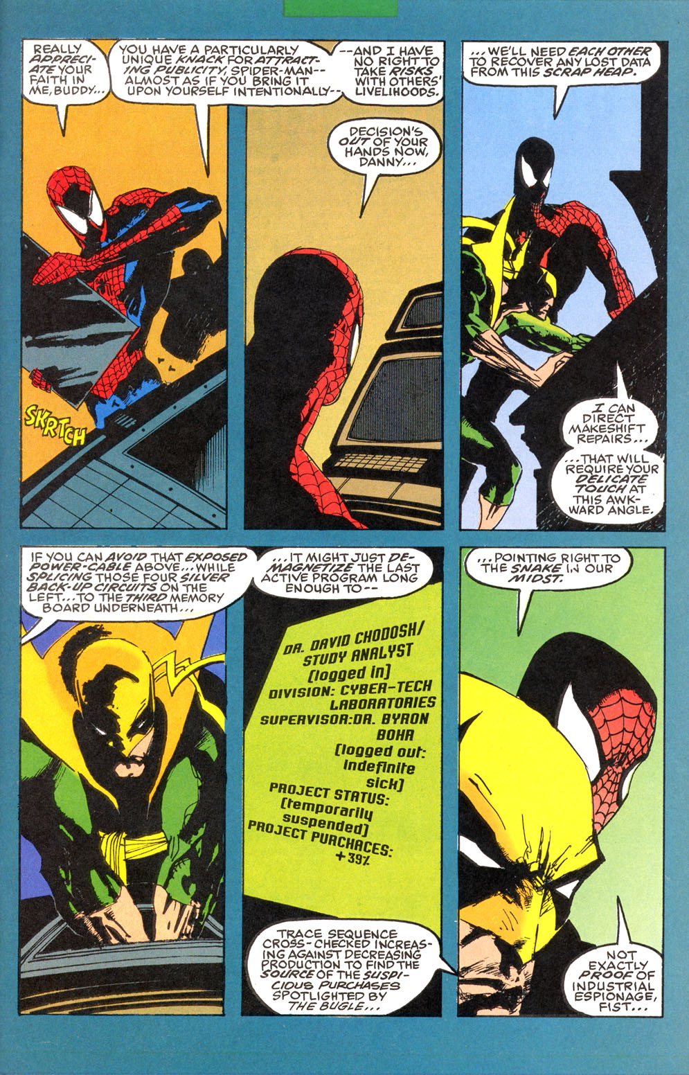 Read online Spider-Man (1990) comic -  Issue #41 - 'Storm Warnings' Part 1 - 20