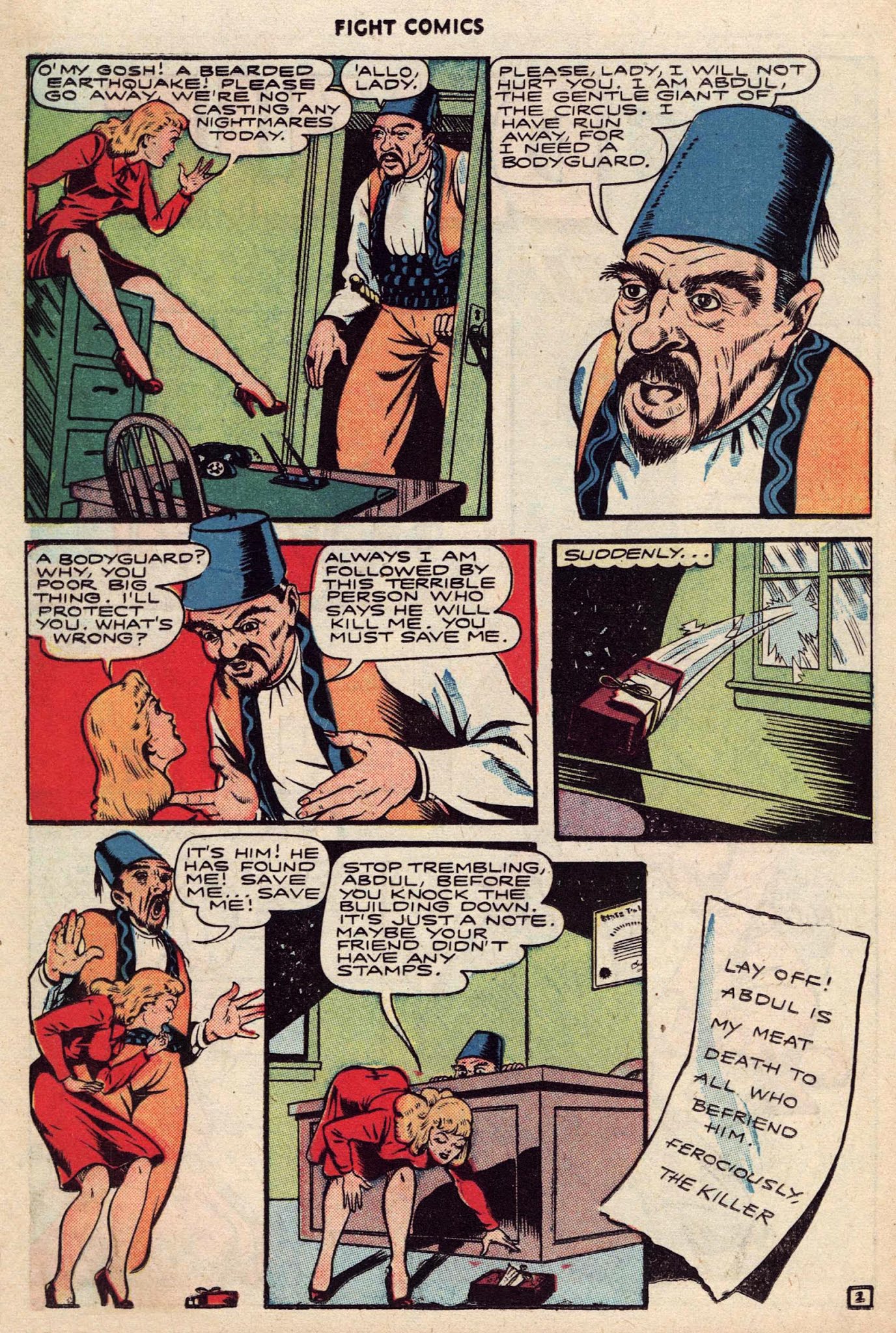 Read online Fight Comics comic -  Issue #46 - 36