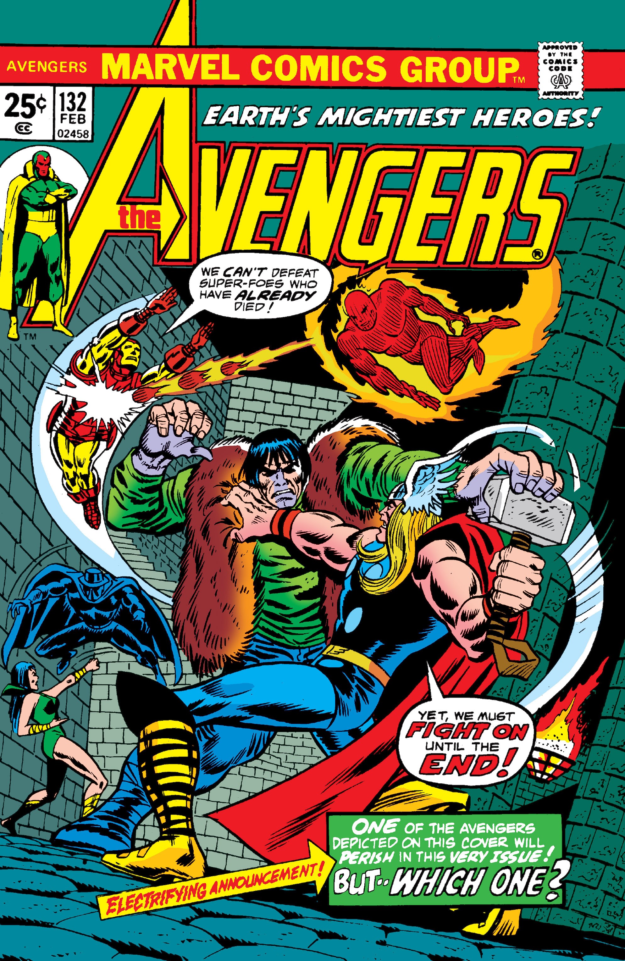 Read online The Avengers (1963) comic -  Issue #132 - 1