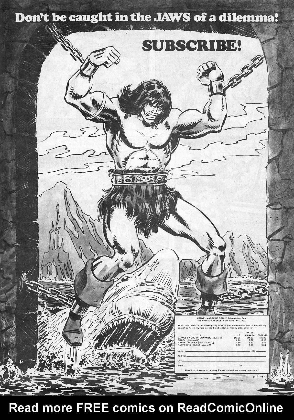 Read online The Savage Sword Of Conan comic -  Issue #26 - 47
