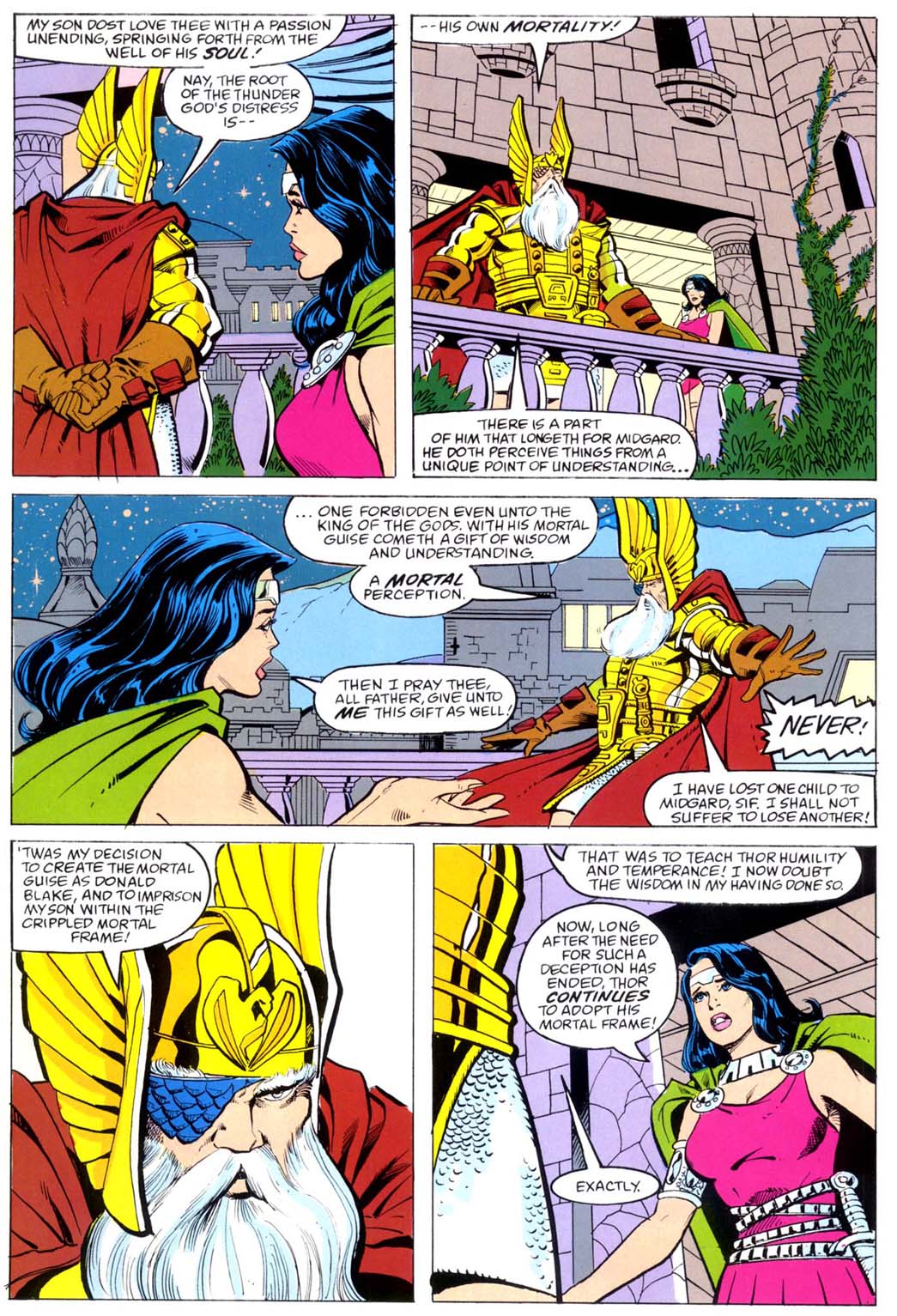 Read online Marvel Graphic Novel comic -  Issue #32 - Thor - Whom the Gods Would Destroy - 24