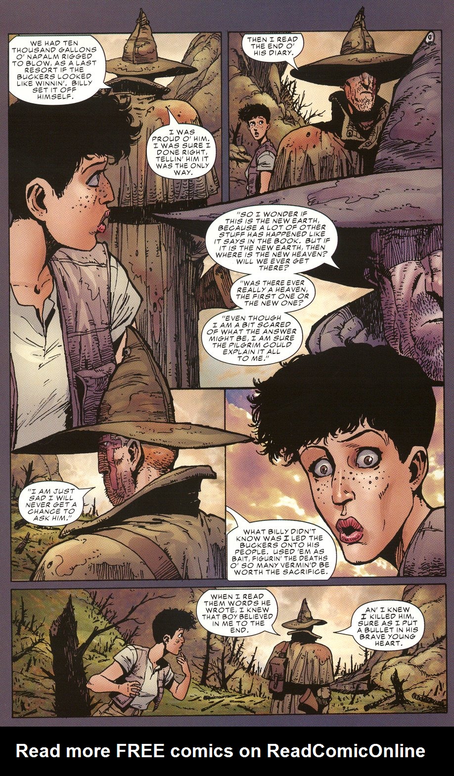 Read online Just A Pilgrim: Garden of Eden comic -  Issue #3 - 20