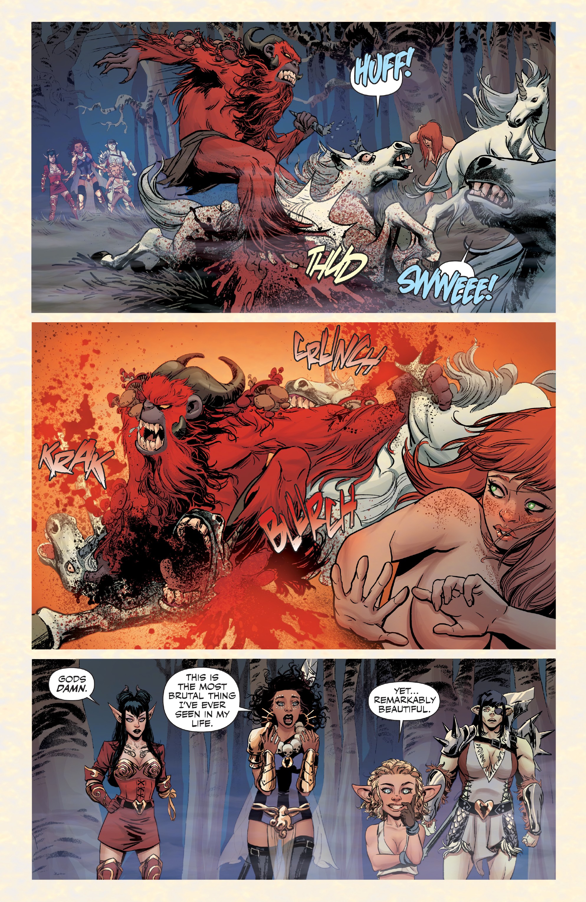 Read online Rat Queens Special: Swamp Romp comic -  Issue # Full - 19