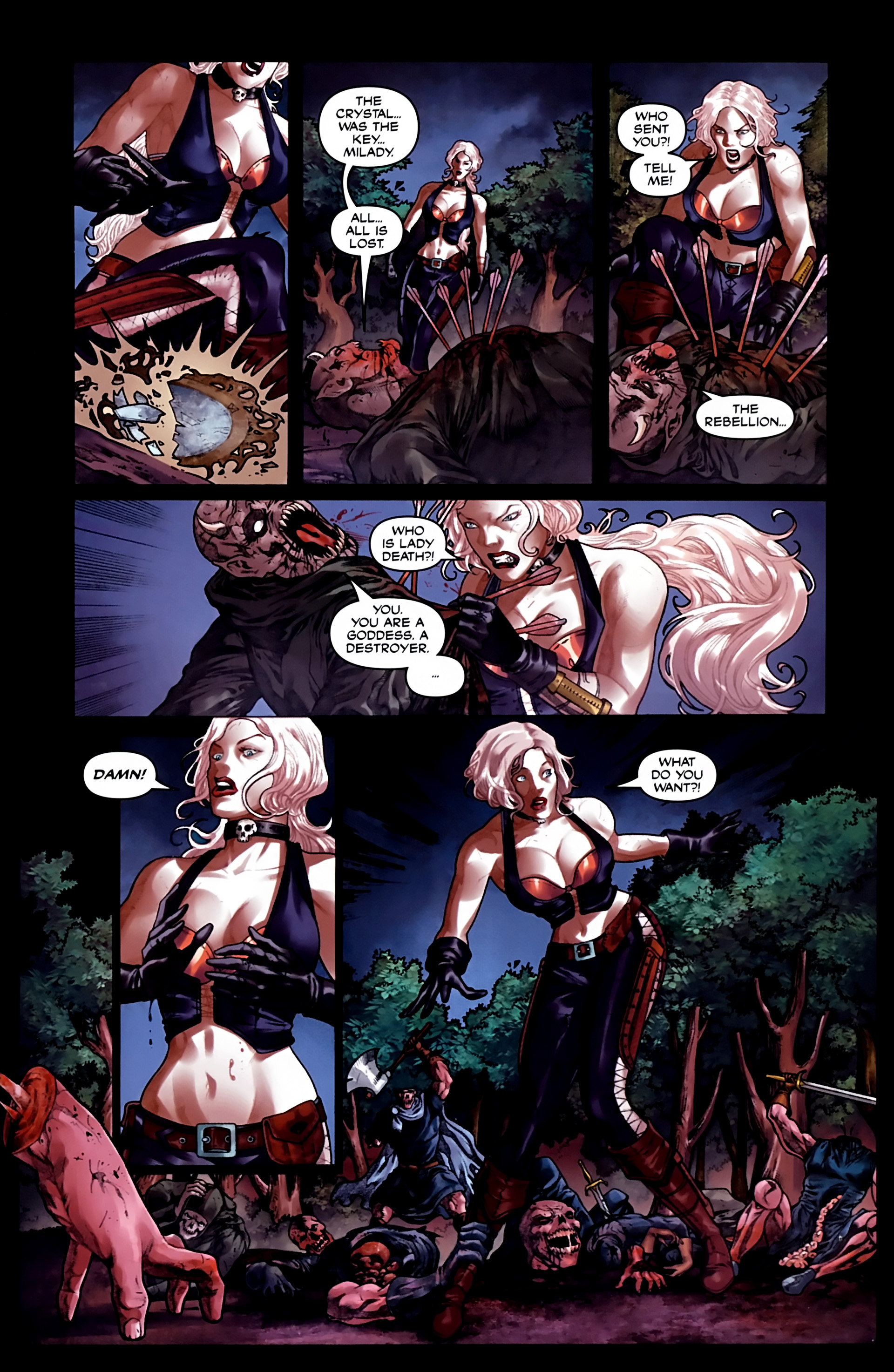 Read online Lady Death (2010) comic -  Issue #0 - 22